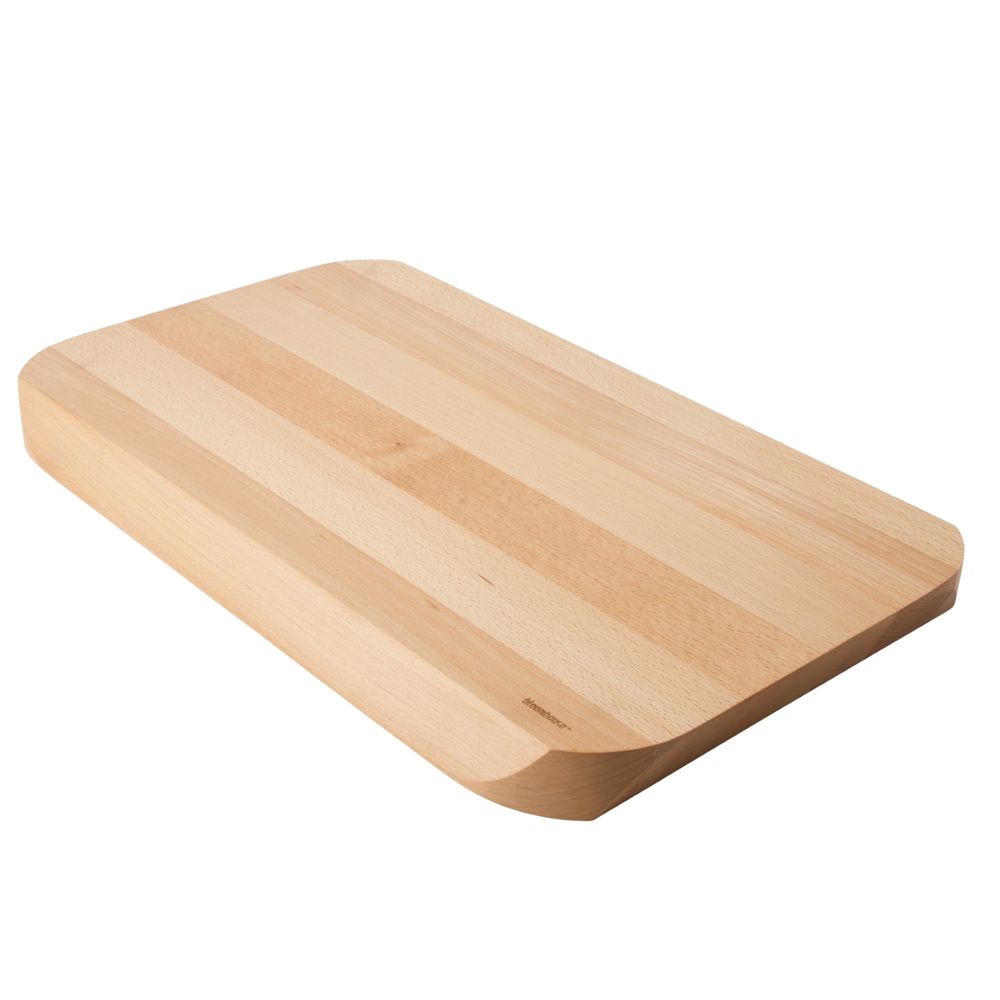 Bloomhouse Made in Lake Como, Italy Oil Coated Italian Beech Wood Cutting Board