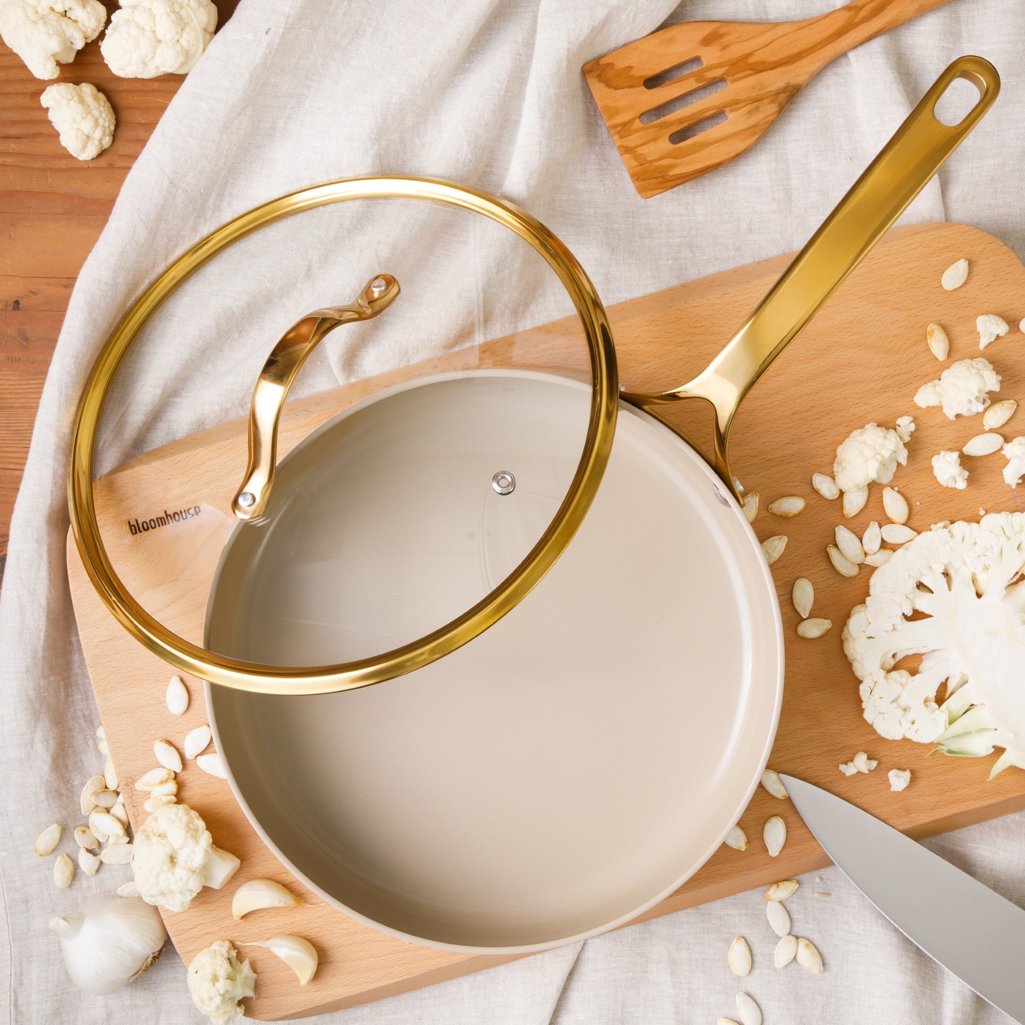 Bloomhouse 10-Inch Aluminum Saute Pan