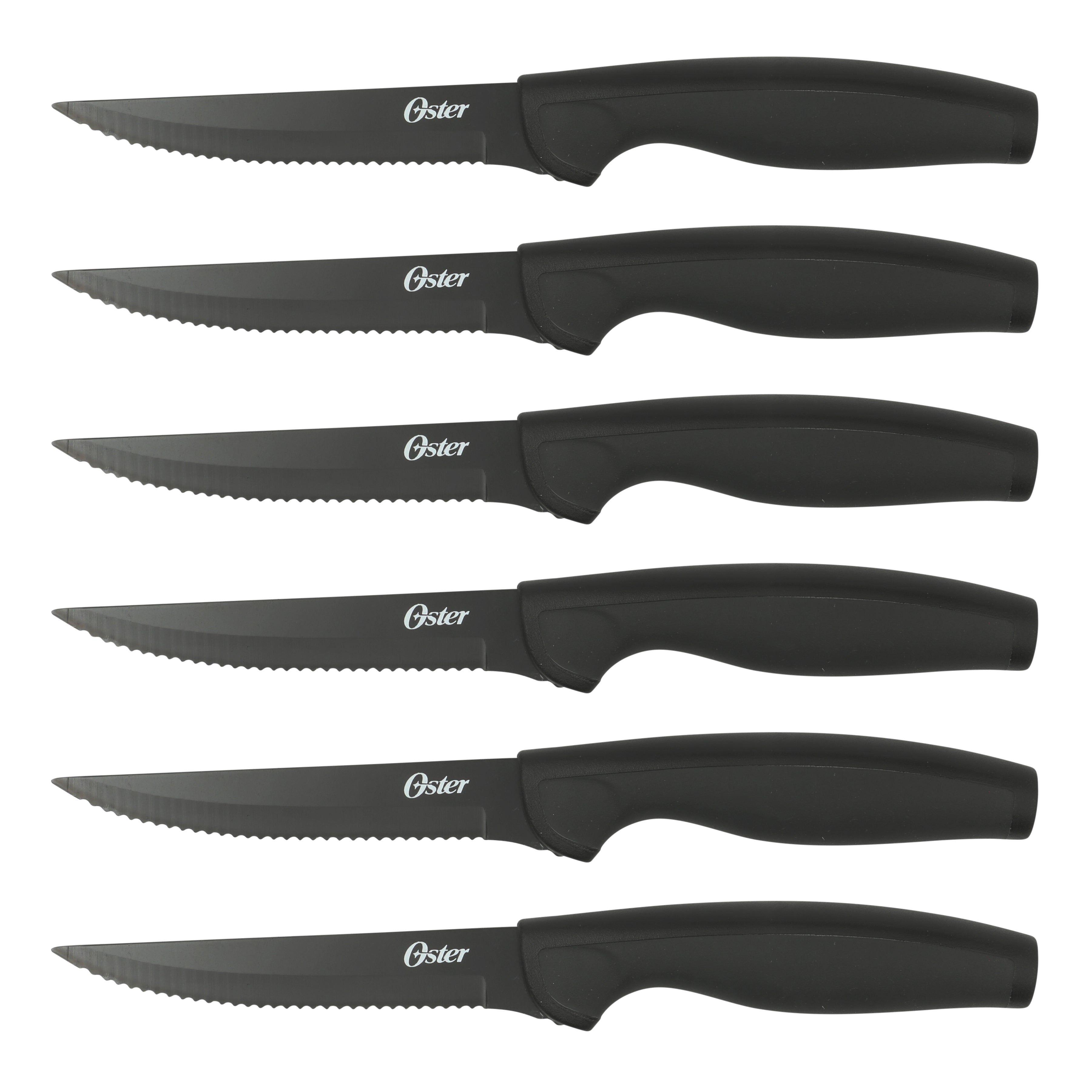 Oster Slicecraft 14 Piece High Carbon Stainless Steel Knife Block Cutlery Set