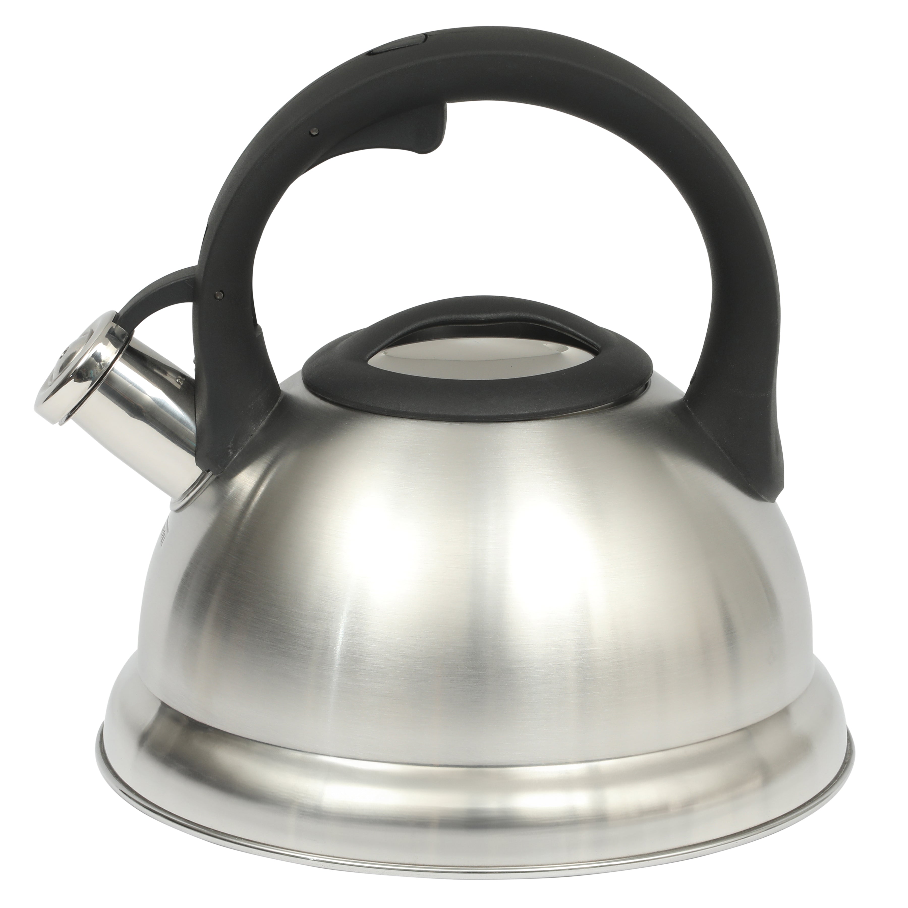 Mr. Coffee Hartbay 2.4 Quart Large Stainless Steel Whistling Tea Kettle