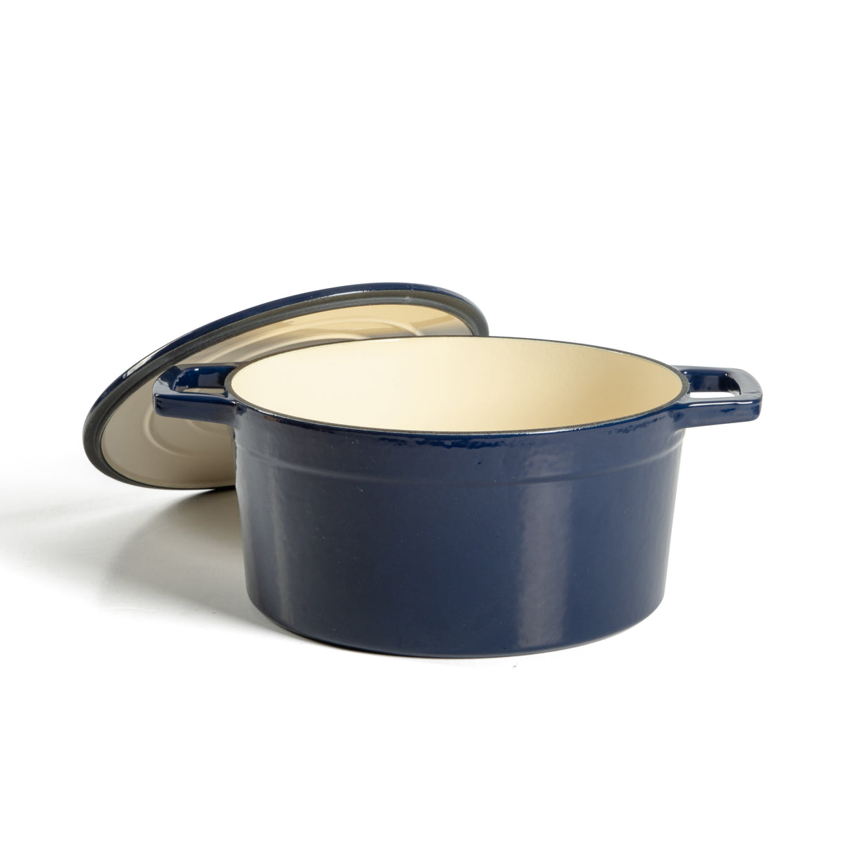 Martha Stewart Galston 6 Quart Enameled Cast Iron Dutch Oven with Lid, Bread Pot