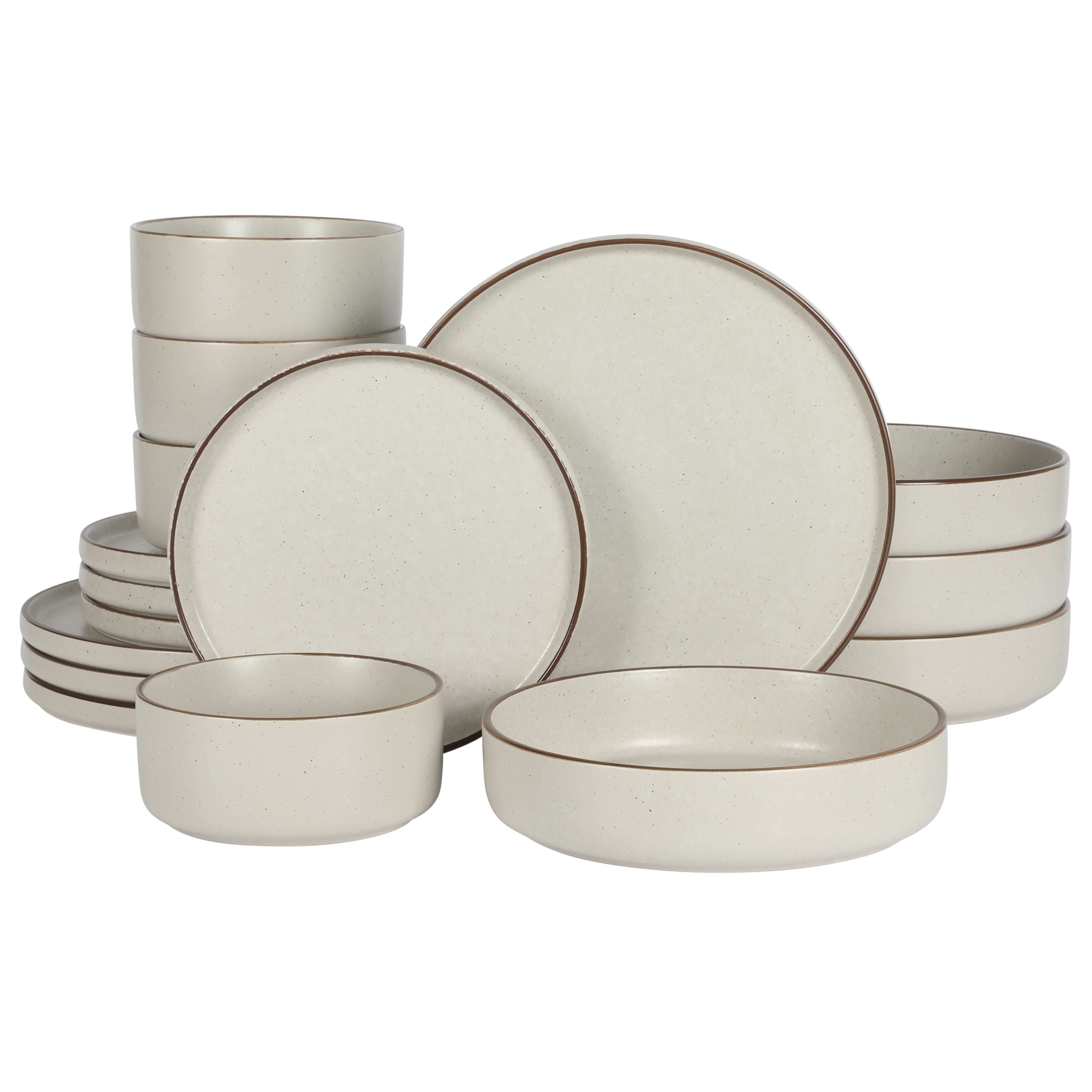 Cream dinner set best sale