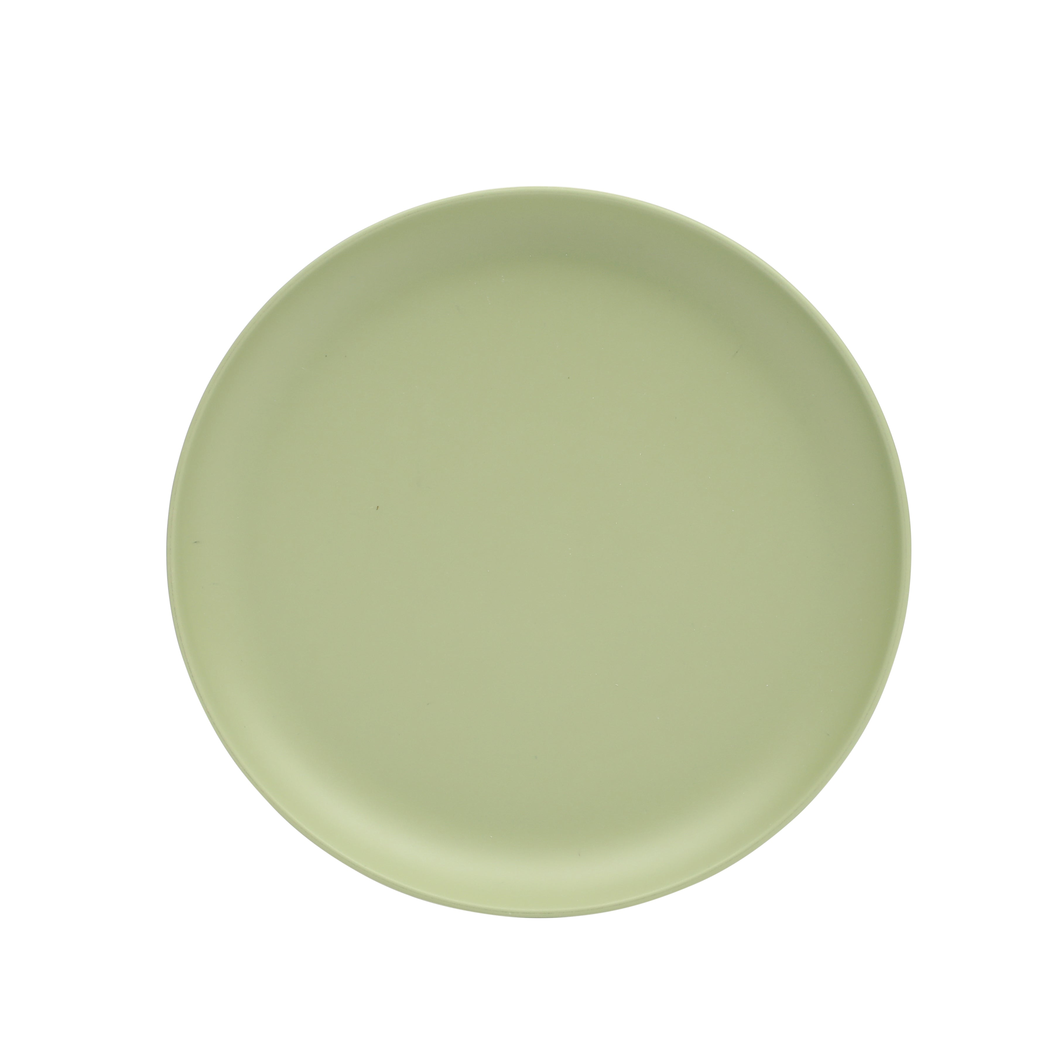 Gibson Home Fairhope 12 Piece Melamine Dinnerware Set - Matte Green