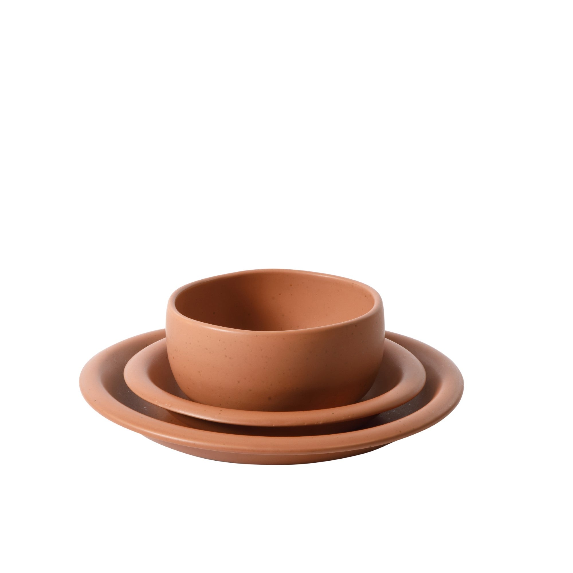 Bloomhouse Corsica Clay 12-Piece Dinnerware Set