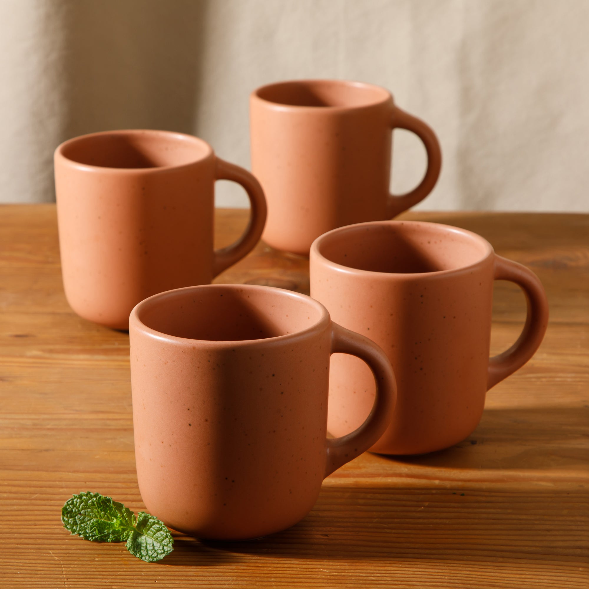 Bloomhouse Corcisa Clay 4 Piece Mug Set