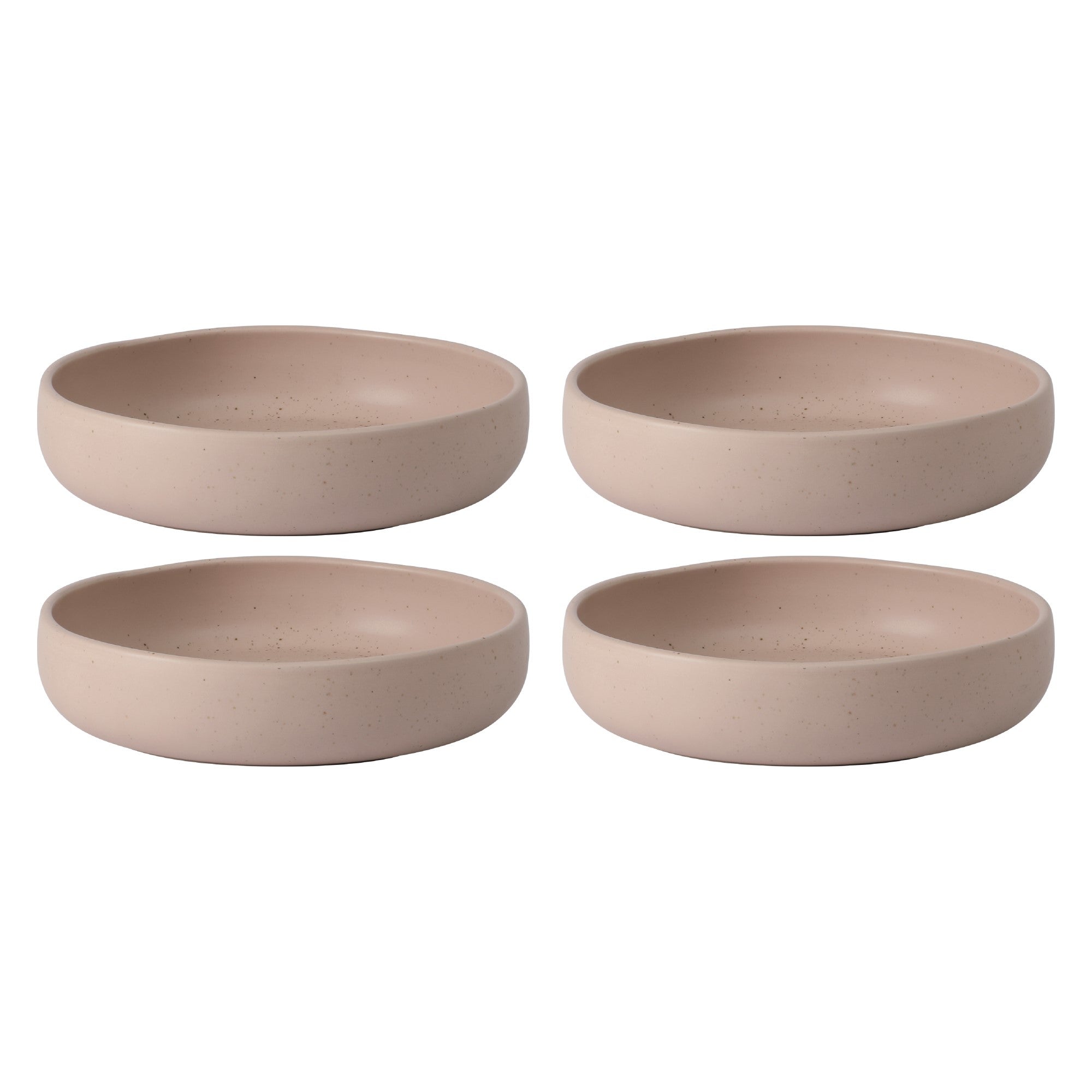 Bloomhouse Corsica Clay 4 Piece Dinner, Pasta, Meal Bowl Set