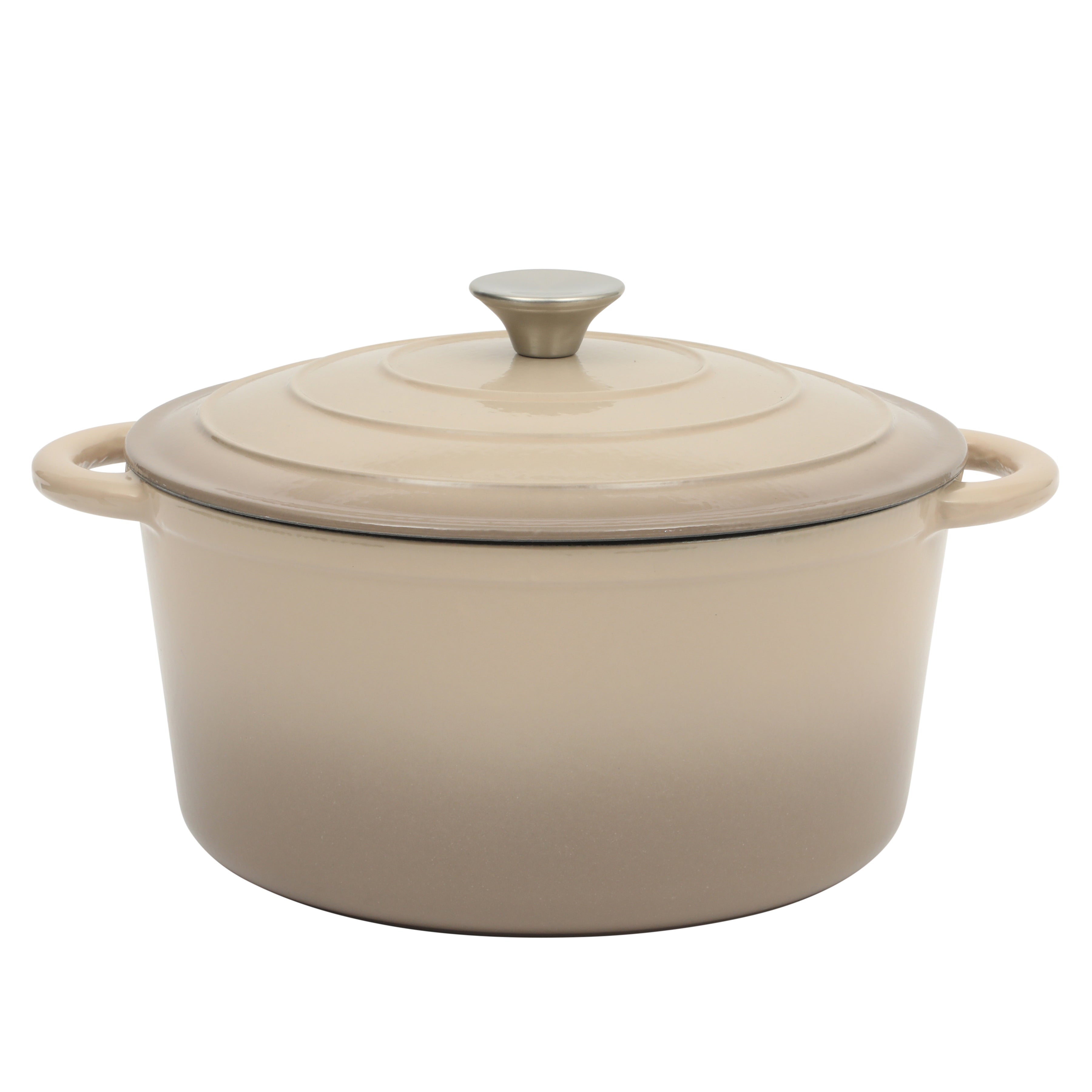 Gibson Home Addlestone 7 Quart Enameled Cast Iron Dutch Oven