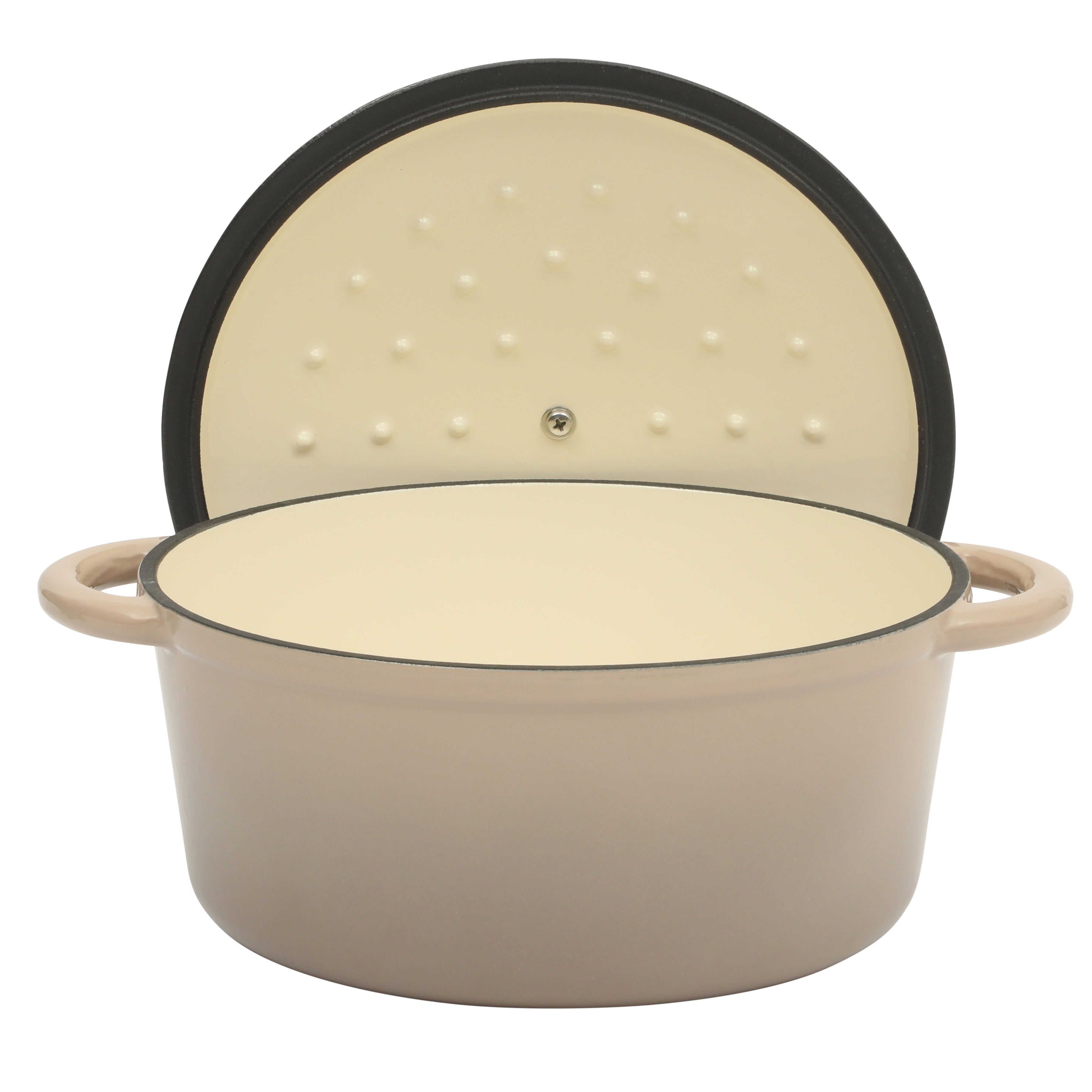Gibson Home Addlestone 5 Quart Enameled Cast Iron Dutch Oven
