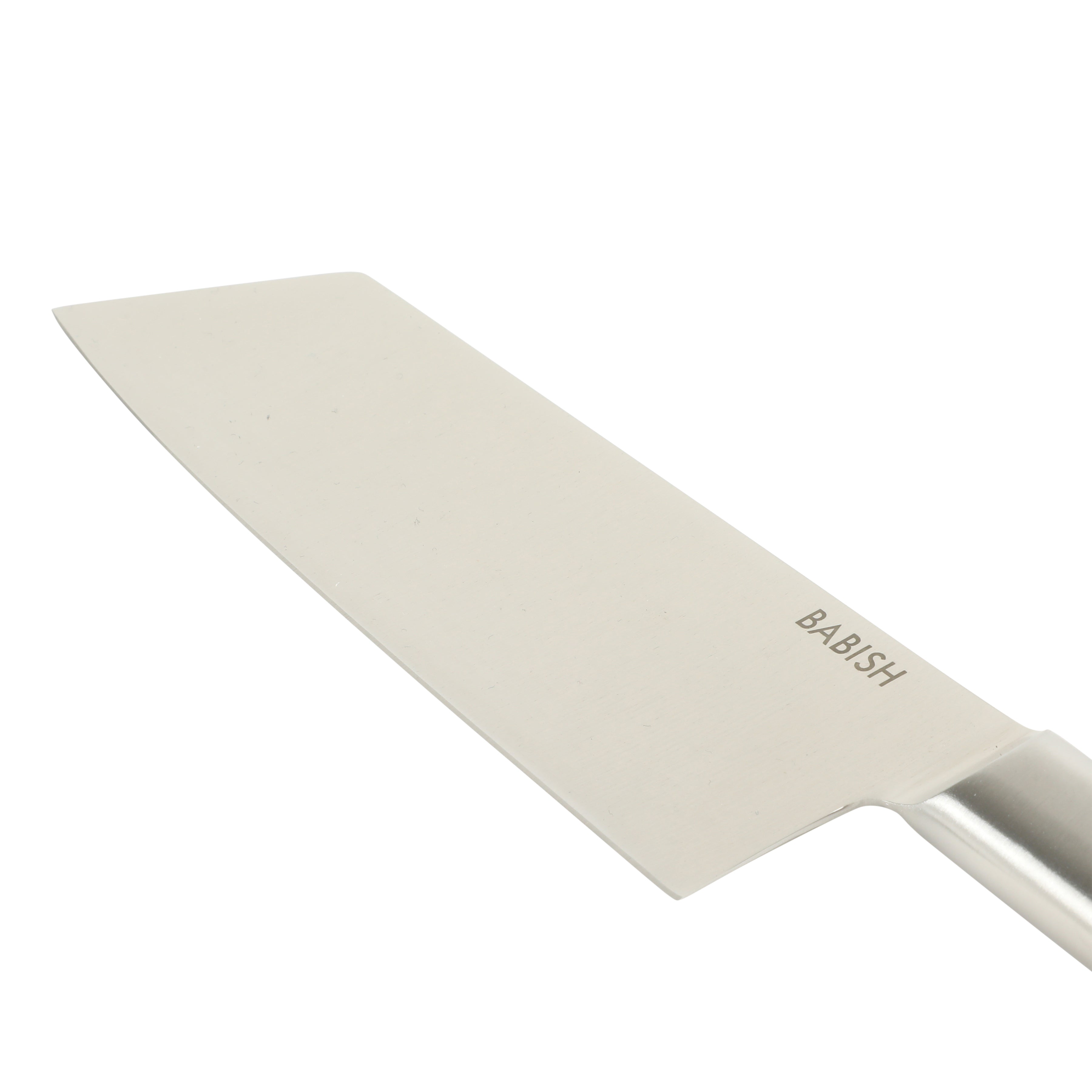 Babish 7.5-Inch Clef Knife – High-Carbon 1.4116 German Steel Kitchen Knife, Chef & Cleaver Hybrid for Chopping, Slicing & Prep, Full-Tang, Razor Sharp, Ergonomic Design
