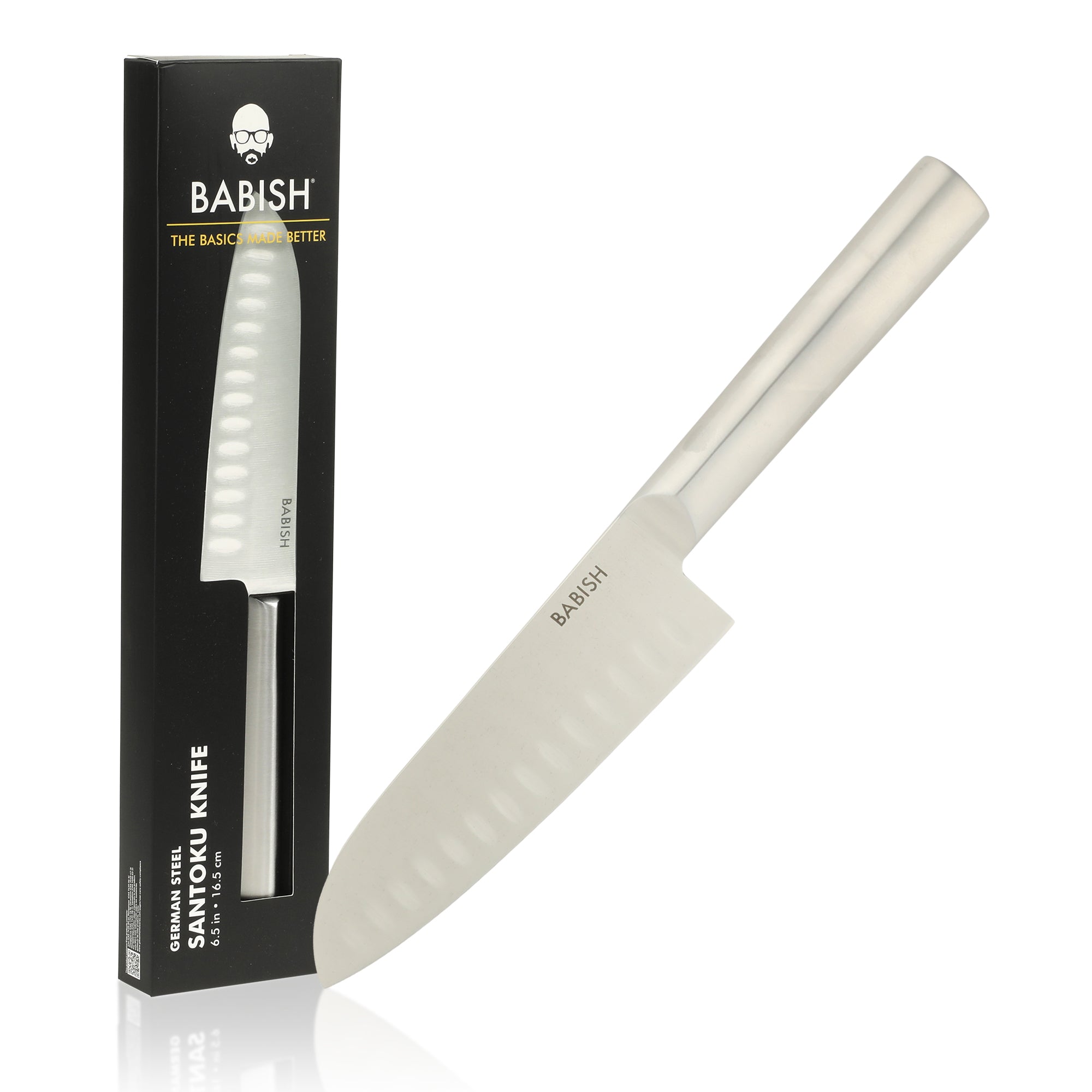 Kitche R Babish 6.5-Inch Santoku Knife – High-Carbon 1.4116 German Steel Kitche