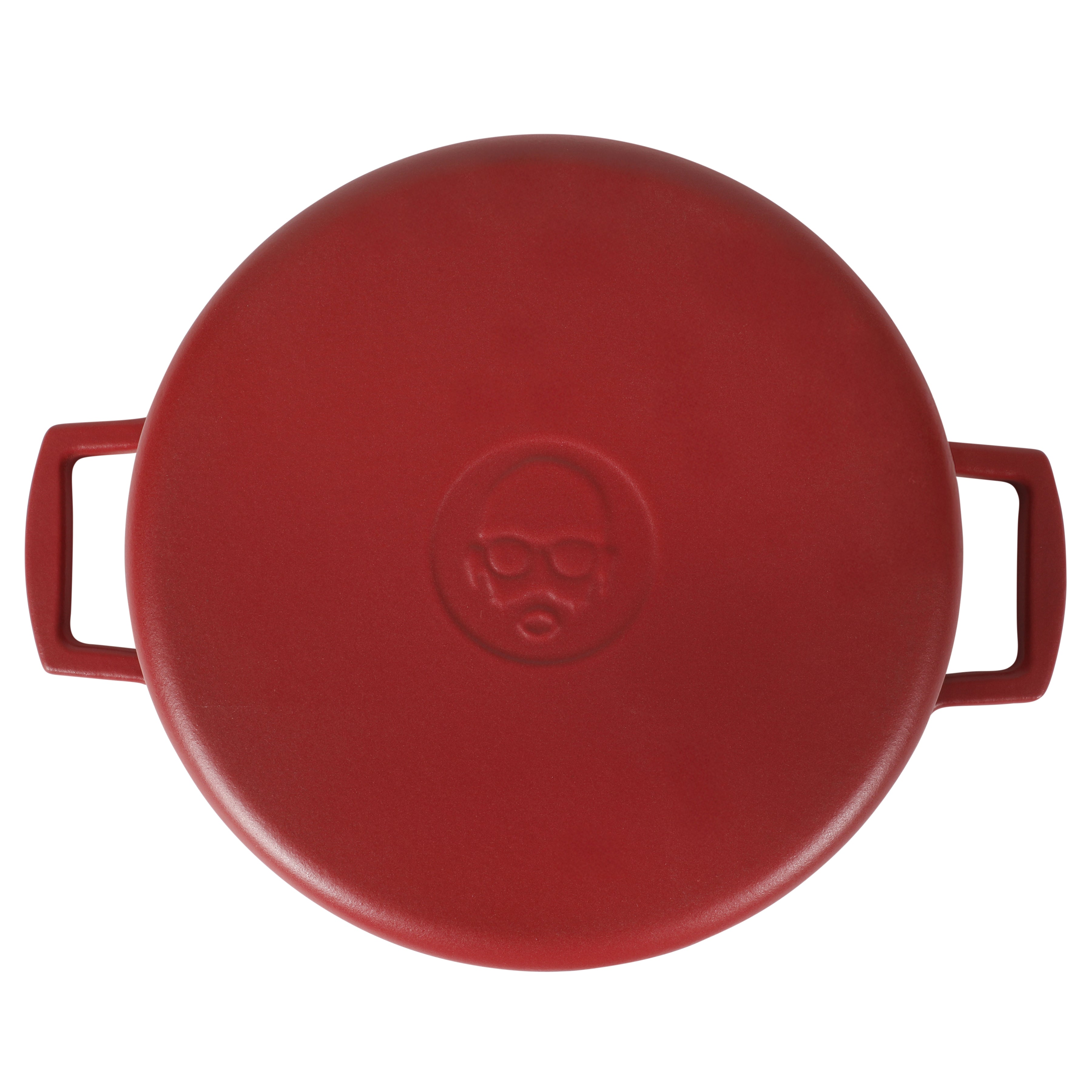 Babish 6-Quart Round Matte Enamel Cast Iron Dutch Oven Pot With Lid