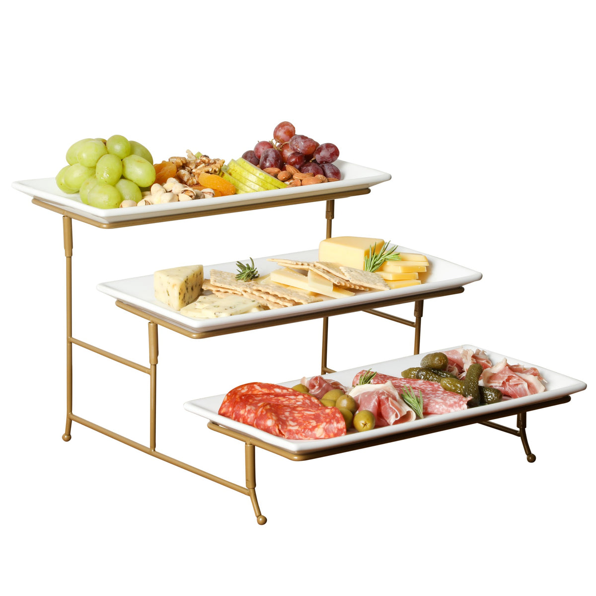 Gibson Home Gracious Dining Tiered Server, photo 6