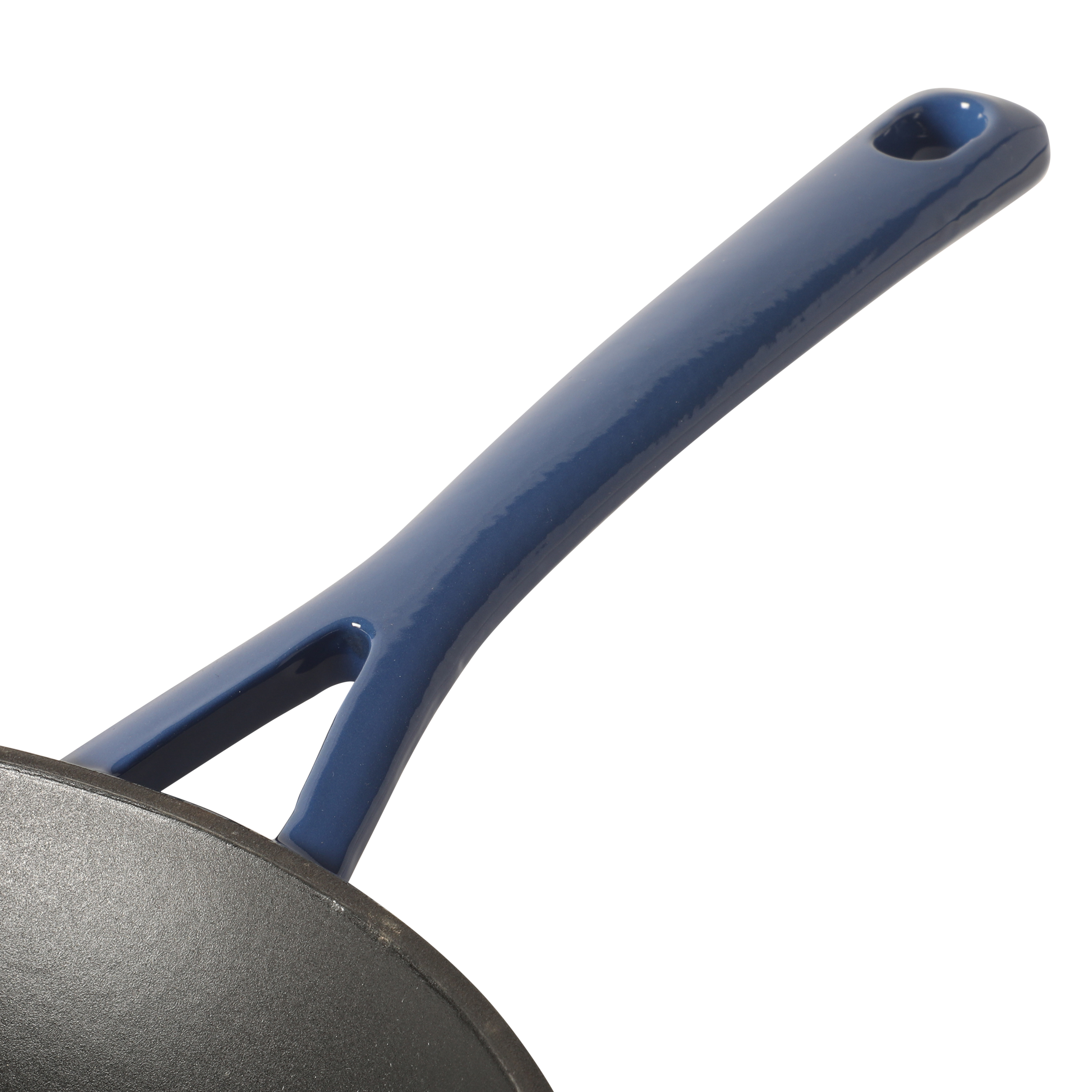 Martha Stewart Gatwick 12” Enameled Cast Iron Skillet, PFAS-Free, Rust Resistant, Oven Safe