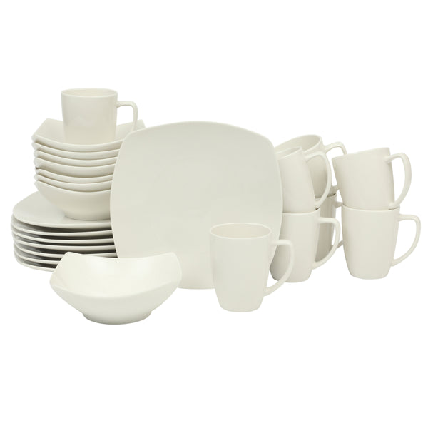 Gibson Home Zen Buffet (Service for 8) 24 Piece Plates and Bowls Porce