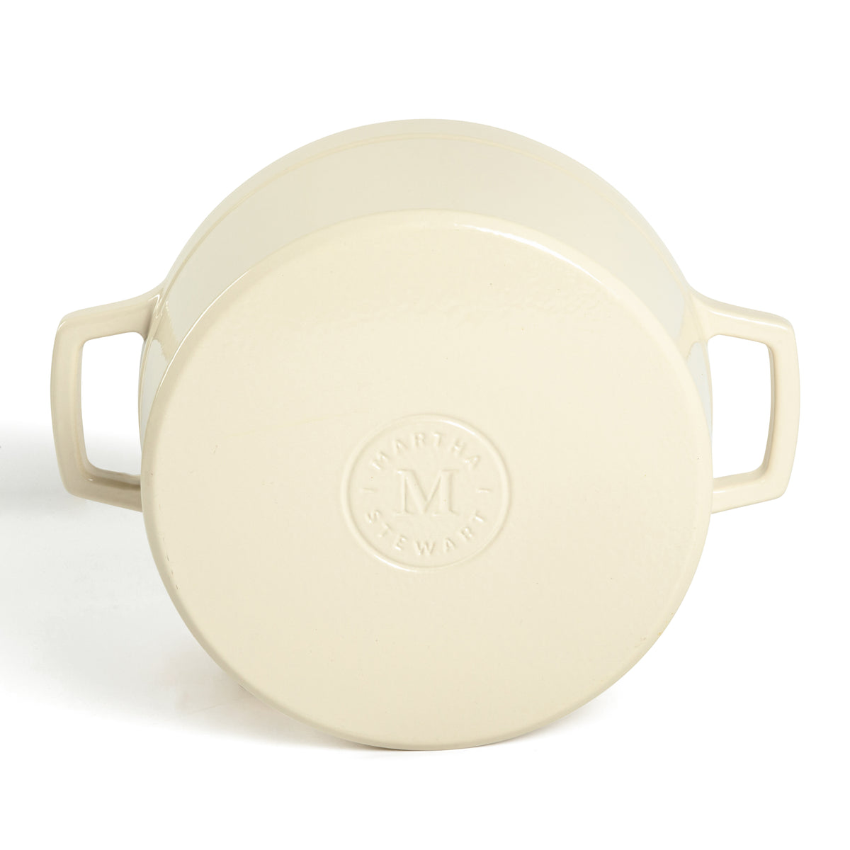 Martha Stewart Galston 6 Quart Enameled Cast Iron Dutch Oven with Lid, Bread Pot