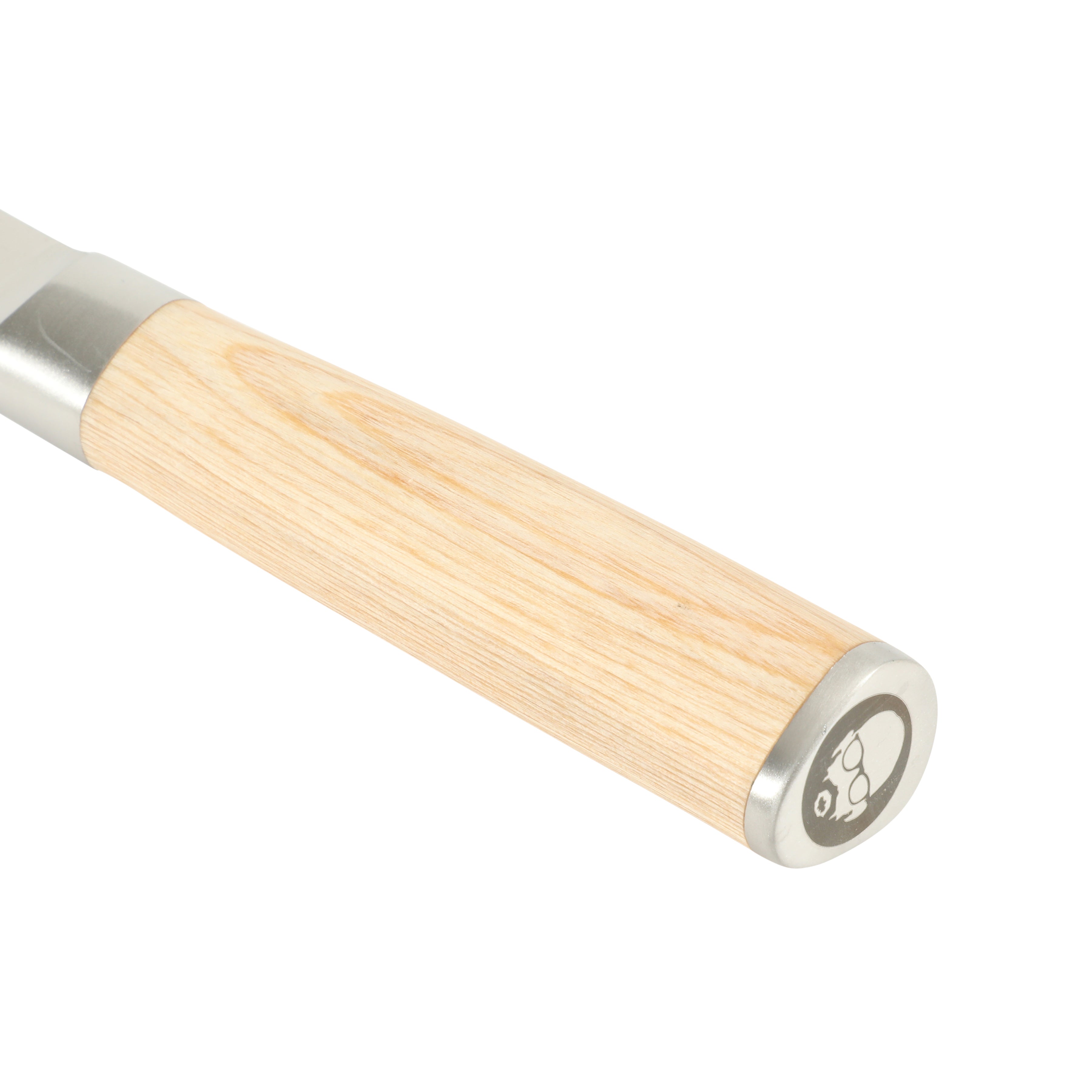 Babish 7.5-Inch Clef Knife – High-Carbon 1.4116 German Steel Kitchen Knife with Pakka Wood Handle, Chef & Cleaver Hybrid for Chopping, Slicing & Prep, Full-Tang, Razor Sharp, Ergonomic Design