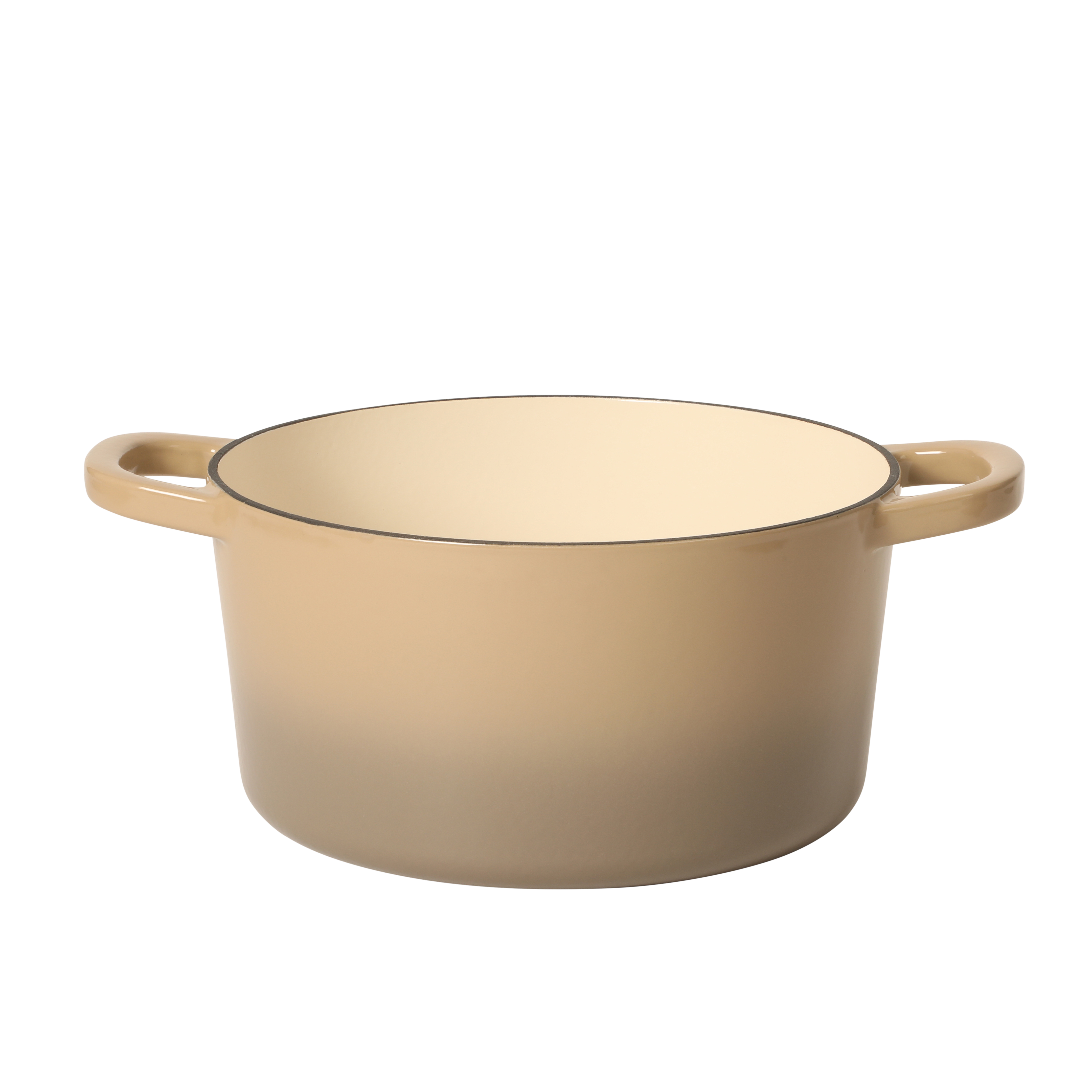 Crock Pot Artisan 5-Quart Round Cast Iron Dutch Oven Pot With Lid