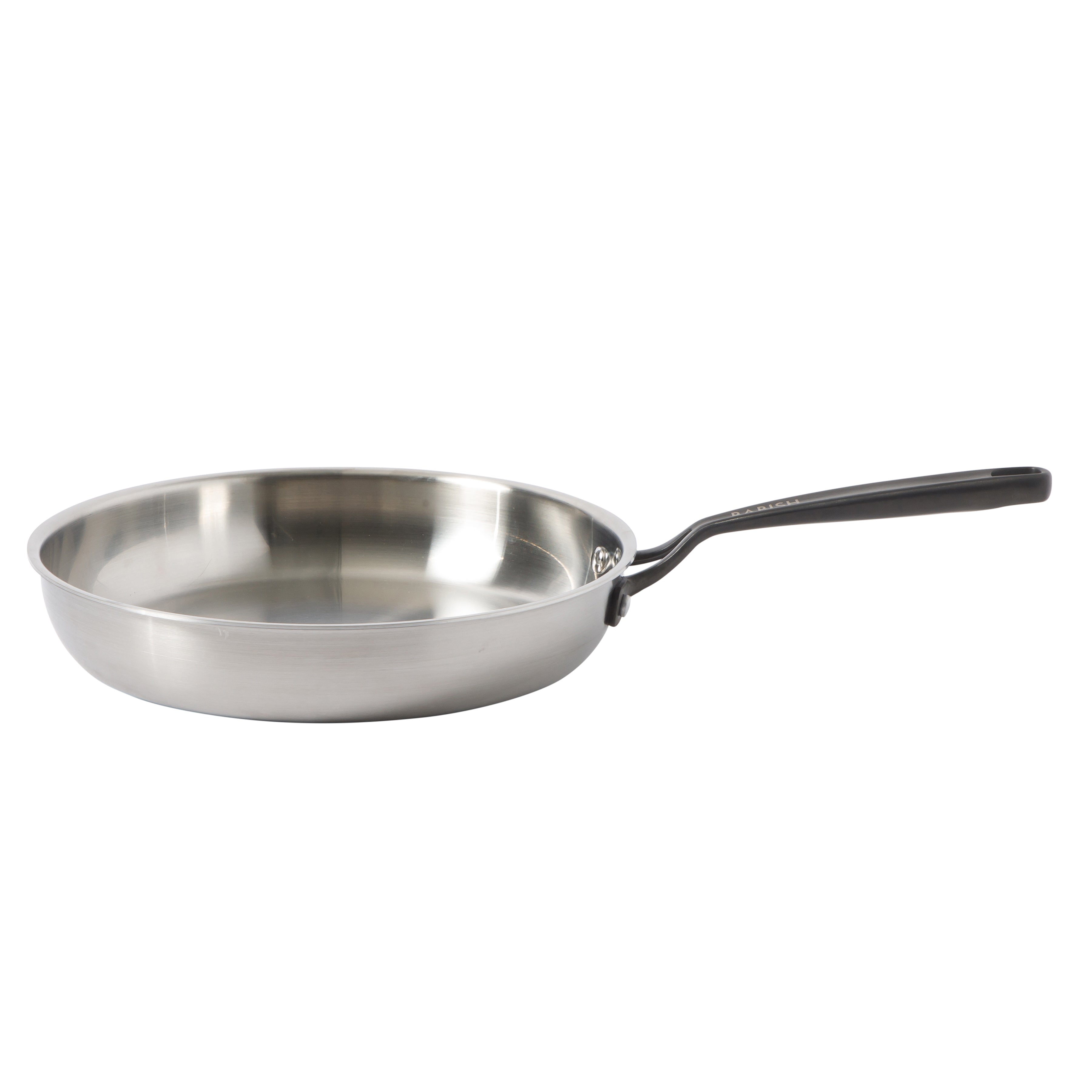 Babish 10-Piece Professional Tri-Ply Non-Toxic Pots and Pans Cookware Set – Durable, Even Heat Distribution