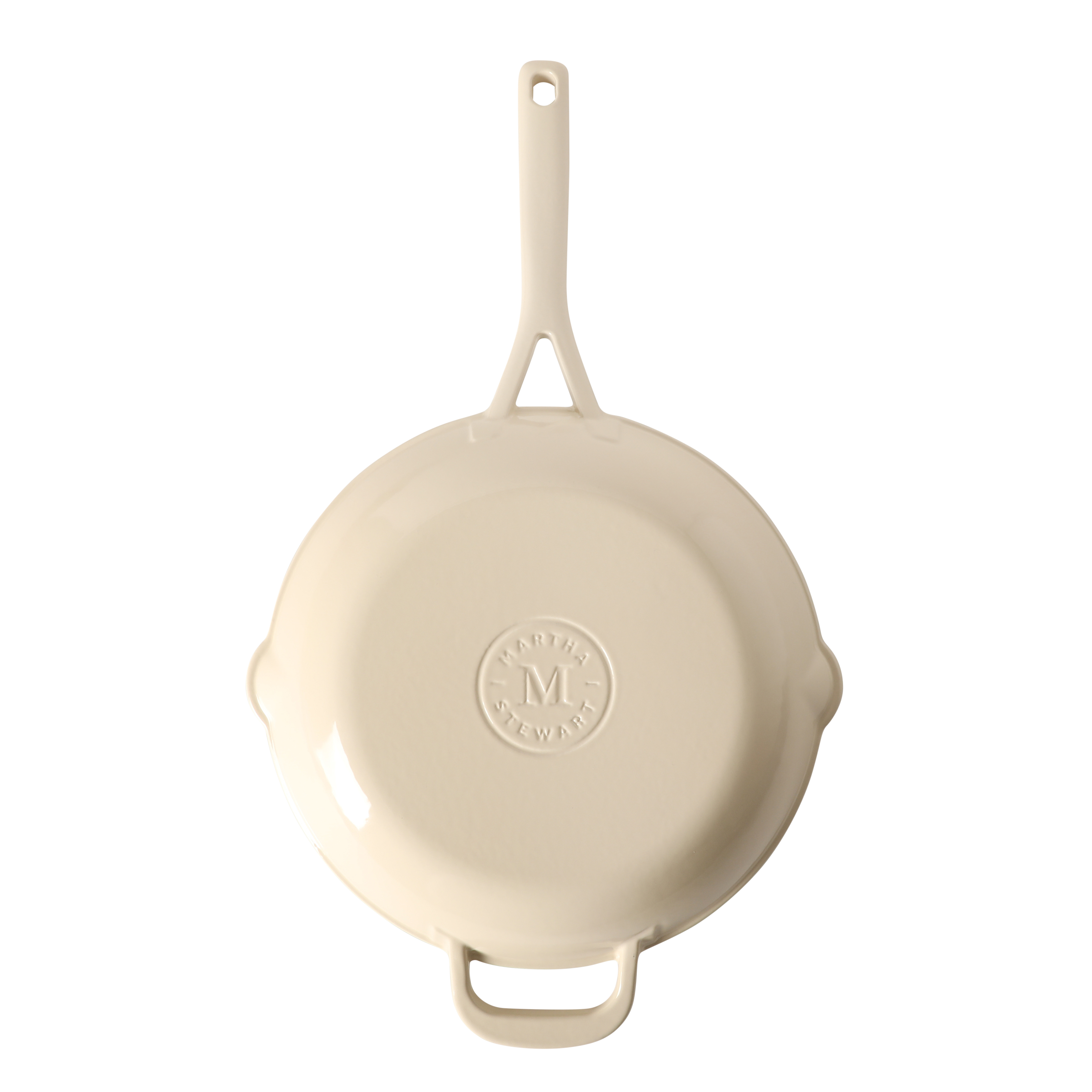 Martha Stewart Gatwick 12” Enameled Cast Iron Skillet, PFAS-Free, Rust Resistant, Oven Safe