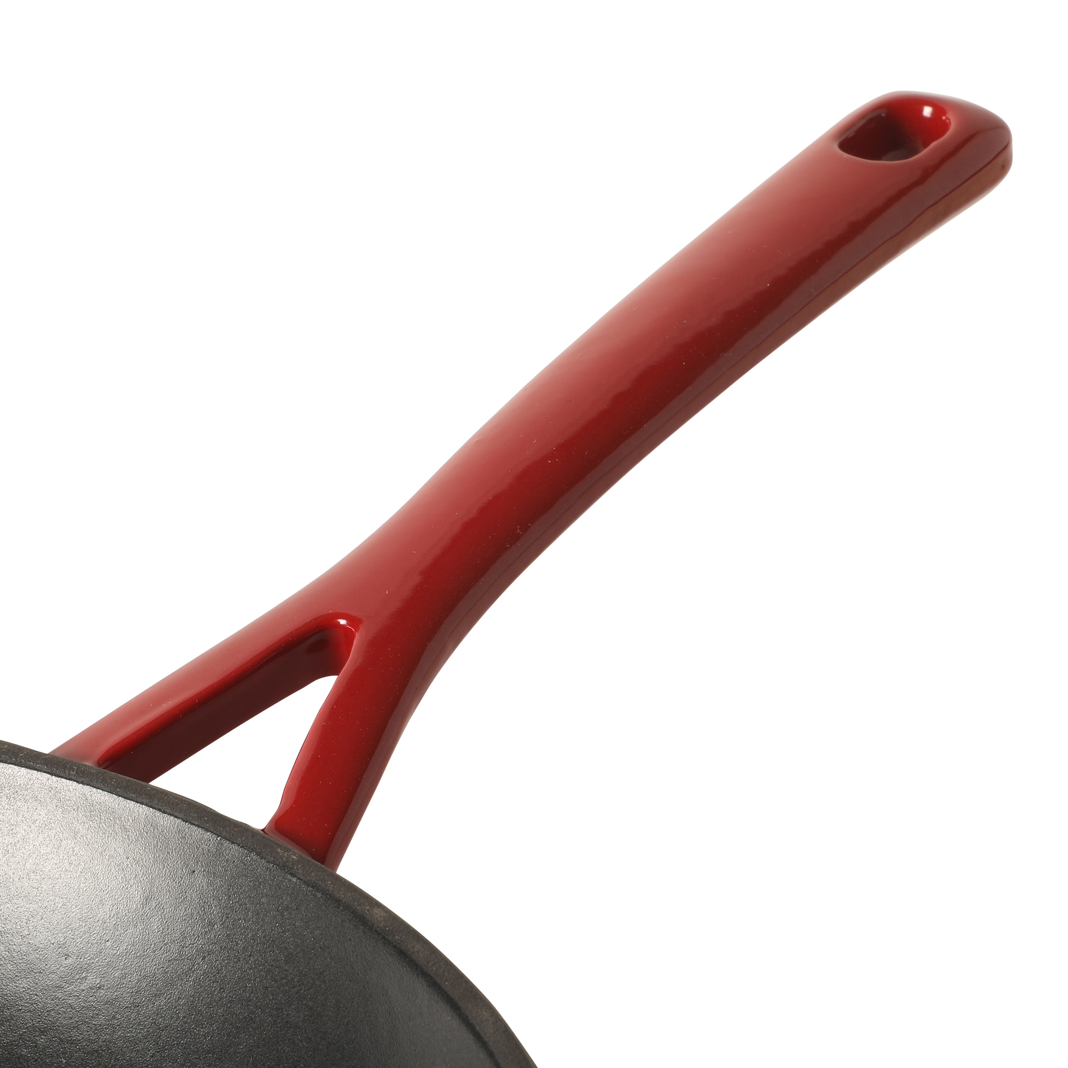 Martha Stewart Gatwick 12” Enameled Cast Iron Skillet, PFAS-Free, Rust Resistant, Oven Safe