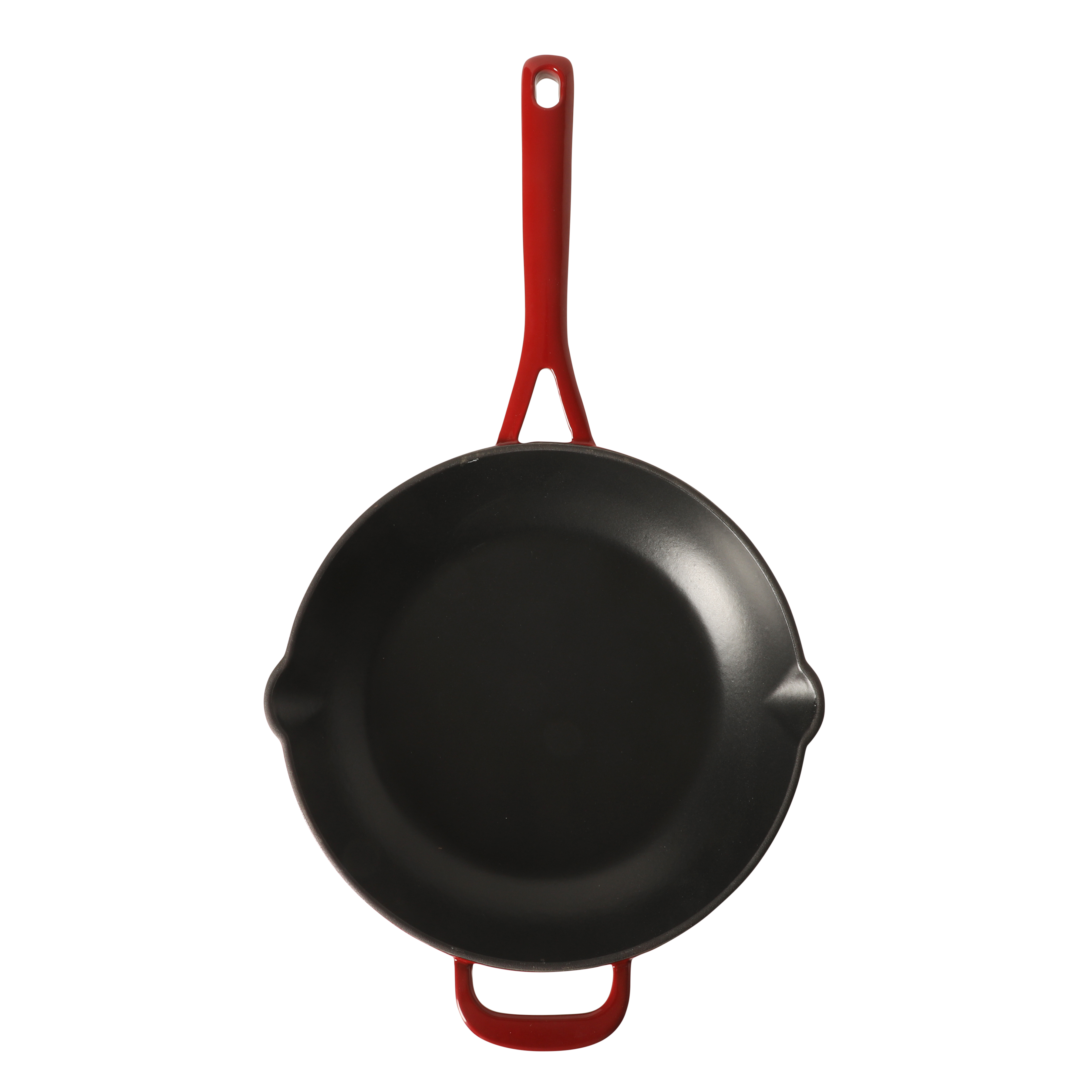 Martha Stewart Gatwick 12” Enameled Cast Iron Skillet, PFAS-Free, Rust Resistant, Oven Safe