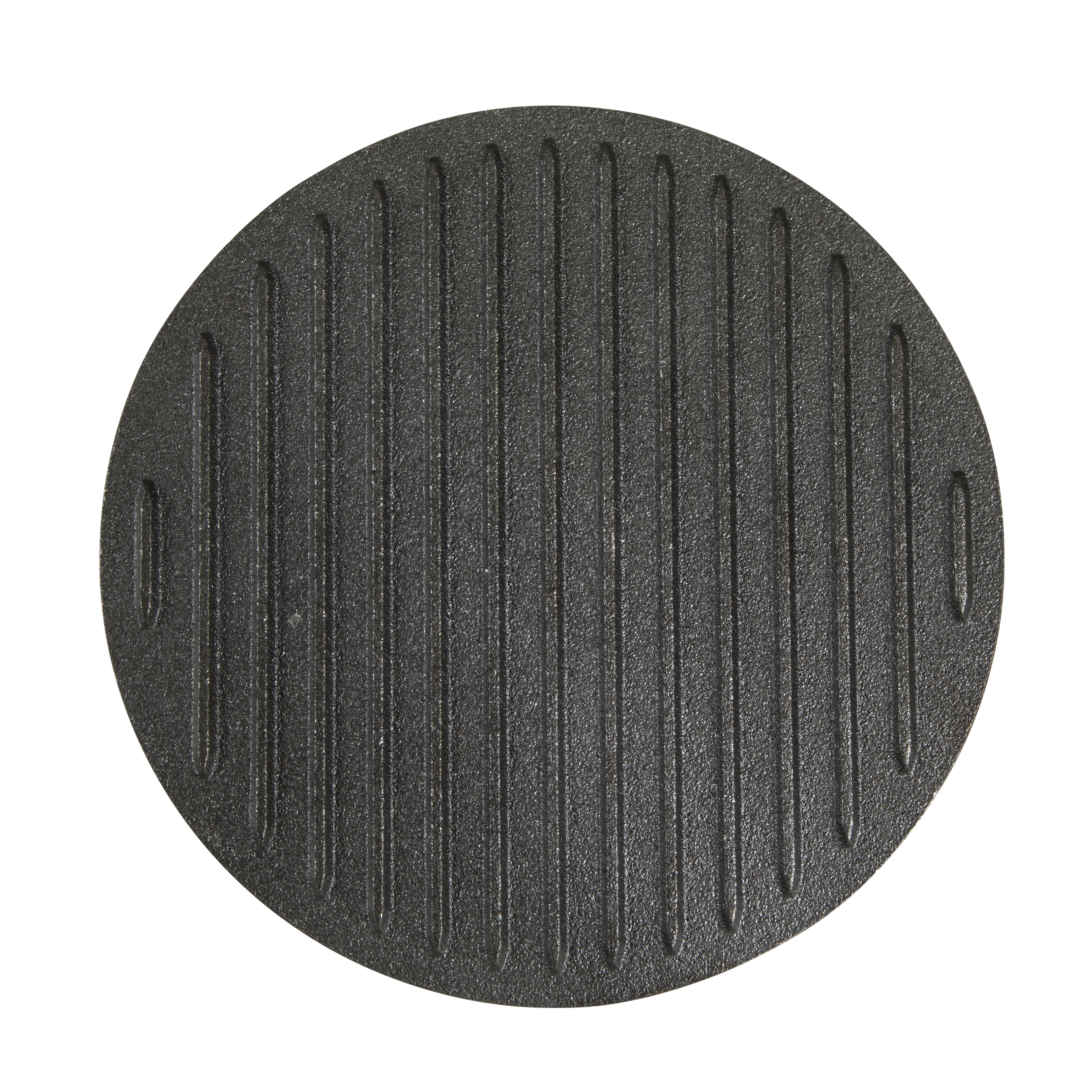 Gibson Home Cast Iron Grill Press, Pre-Seasoned Bacon & Burger Steak Weight for Panini, Griddle & Smash Patties, Heavy Duty, Indoor Outdoor Use