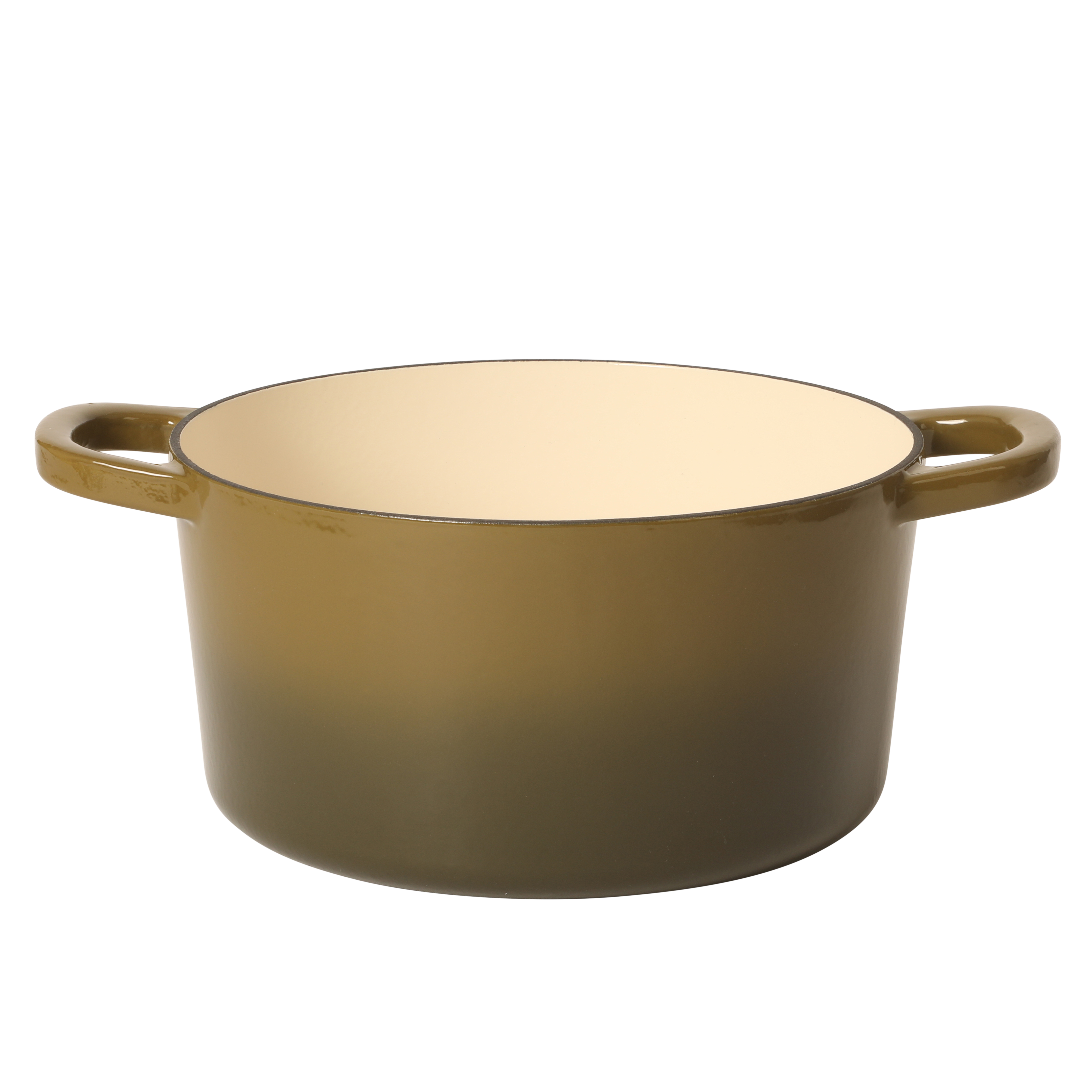 Crock Pot Artisan 7-Quart Round Cast Iron Dutch Oven Pot With Lid