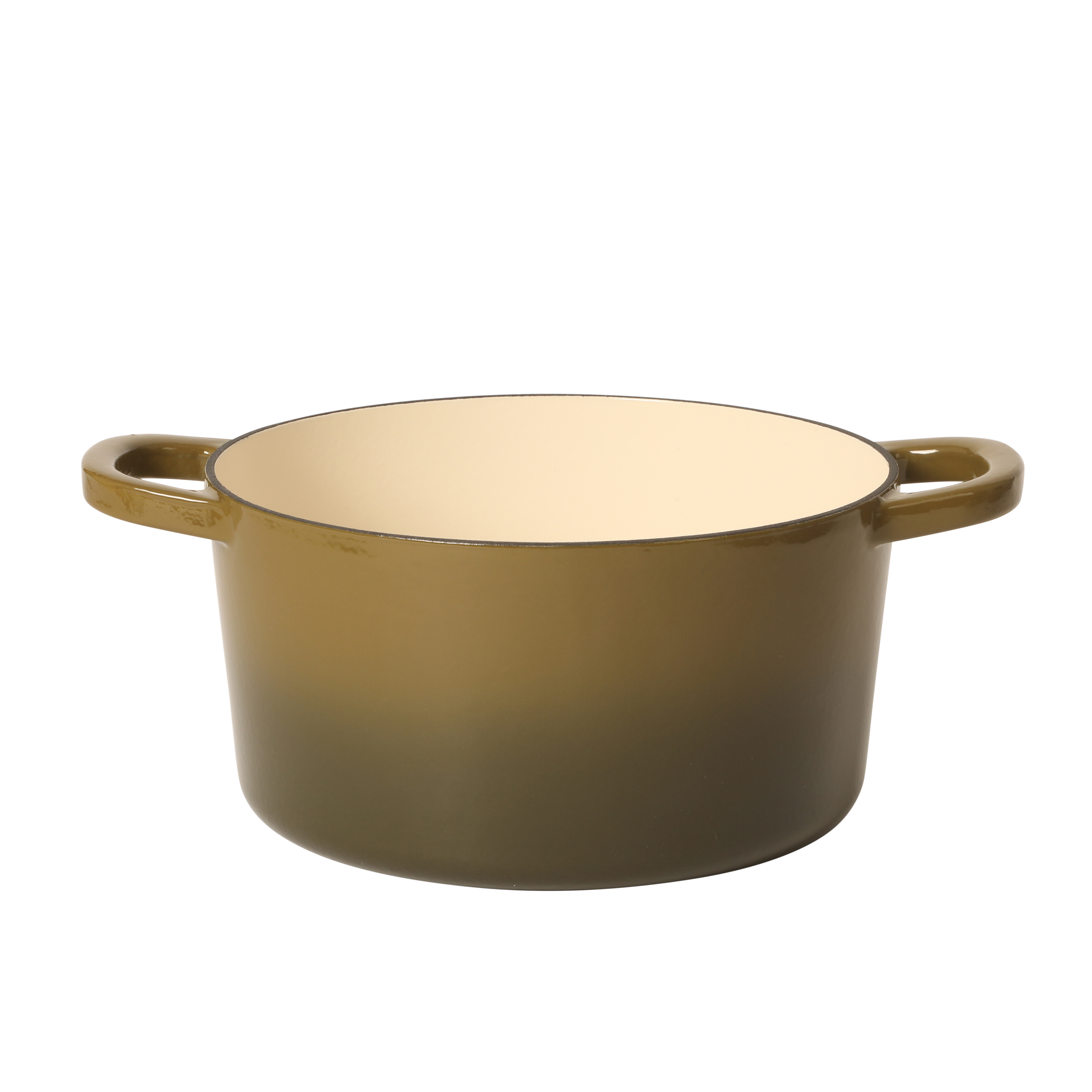 Crock Pot Artisan 5-Quart Round Cast Iron Dutch Oven Pot With Lid