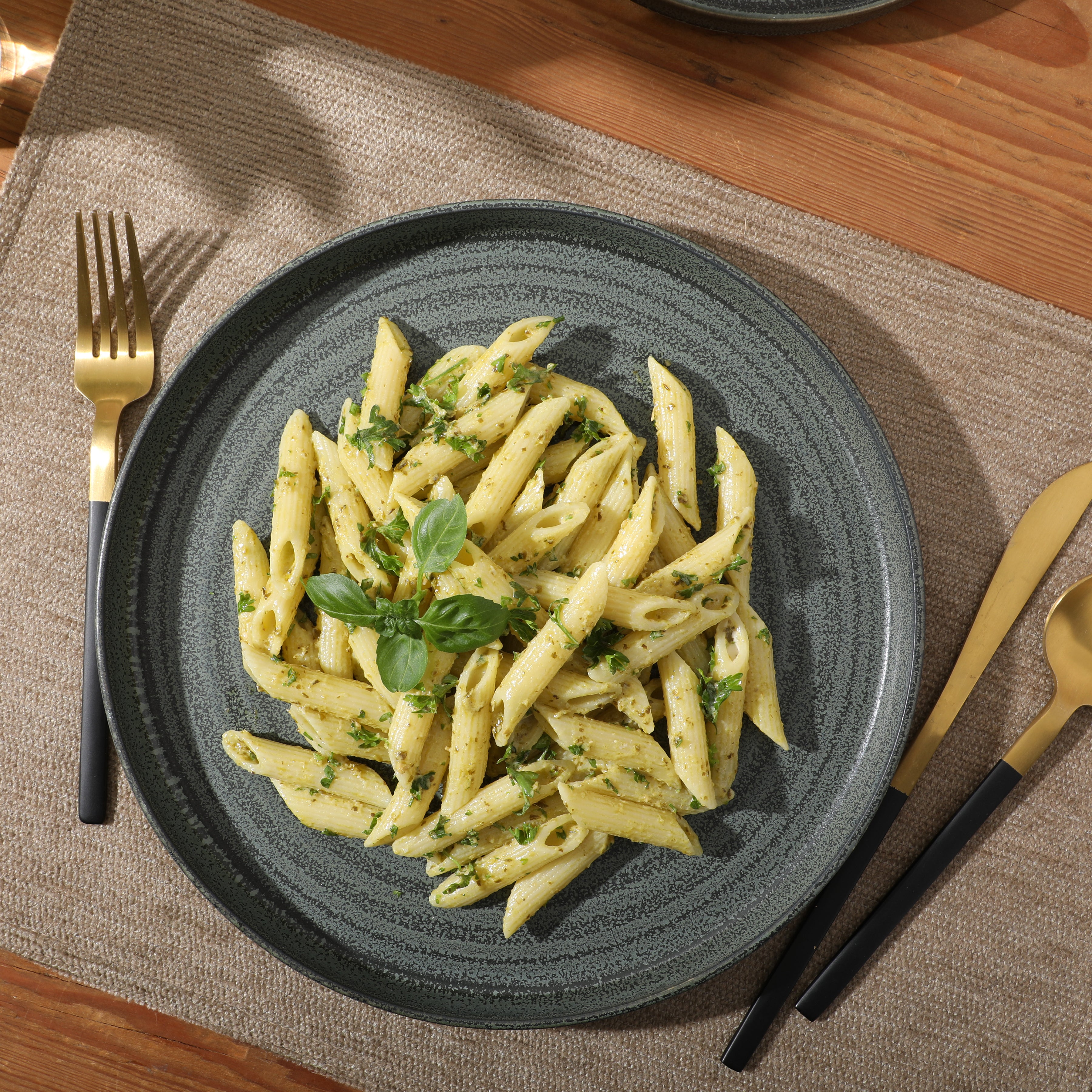 Gibson Elite Echo Bay 12 Piece Porcelain Reactive Glaze (Service for 4) Ceramic Plates and Bowls Modern Stackable Dinnerware Set