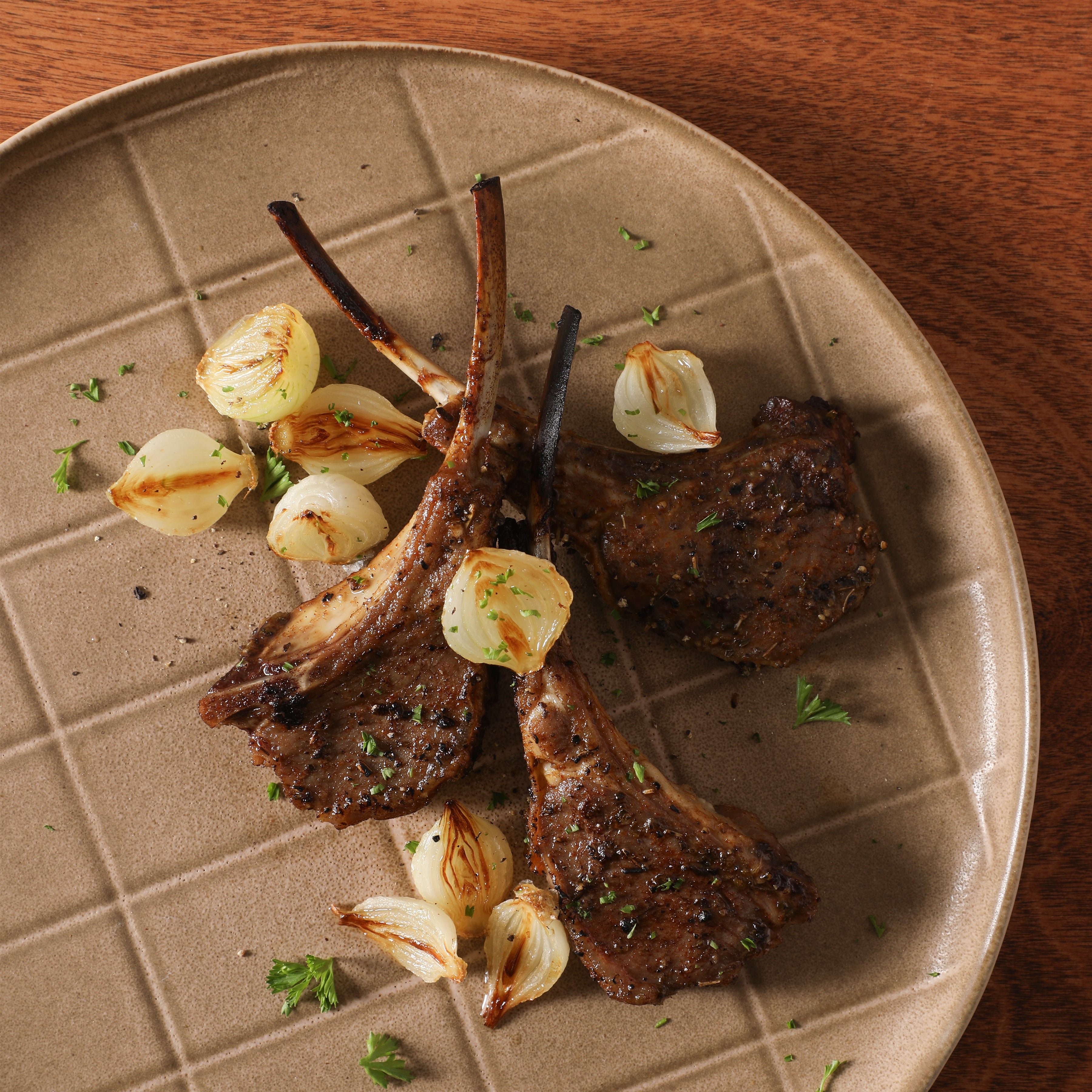 Gisbon Elite Butterwick 12 Piece Plates and Bowls Stoneware Dinnerware Set - Reactive Glaze Patterned Dishes - Microwave and Dishwasher Safe