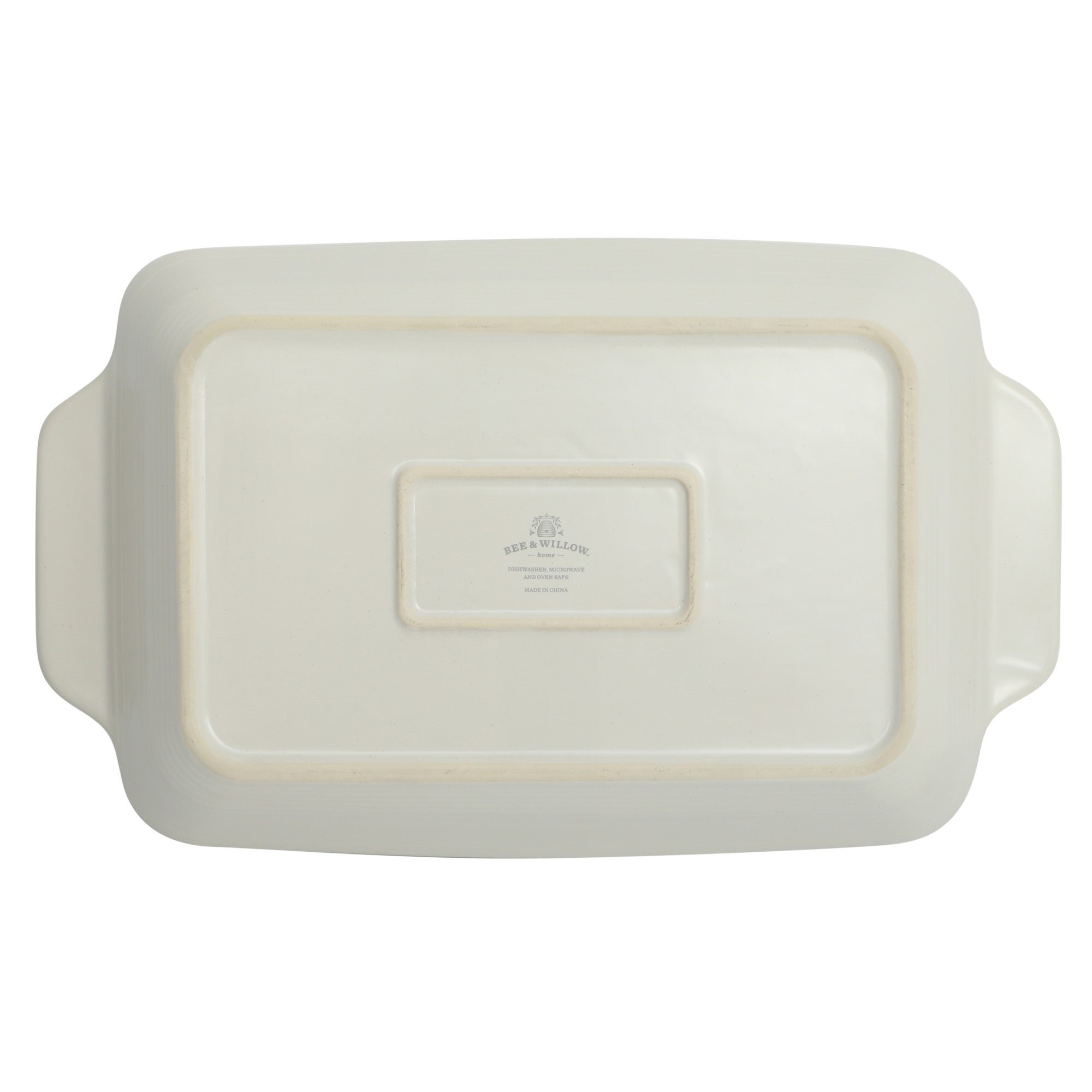Gibson Home Beachmont 9 x 13 4 Qt Casserole Baking Dish for Oven, Ceramic Baking Pan, Lasagna Pan with Handles - Microwave and Oven Safe