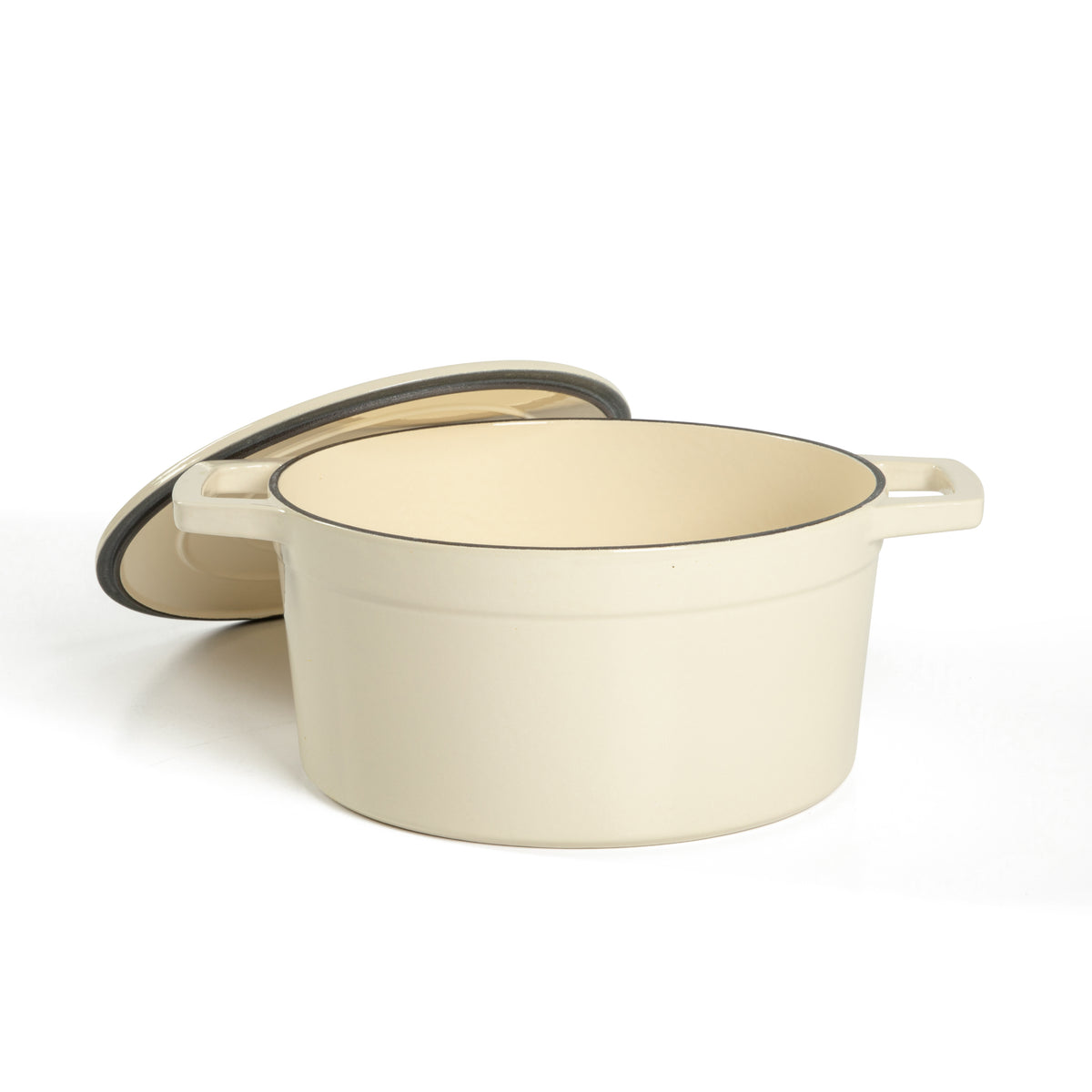 Martha Stewart Galston 6 Quart Enameled Cast Iron Dutch Oven with Lid, Bread Pot