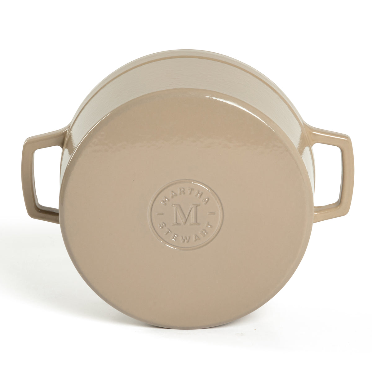 Martha Stewart Galston 6 Quart Enameled Cast Iron Dutch Oven with Lid, Bread Pot