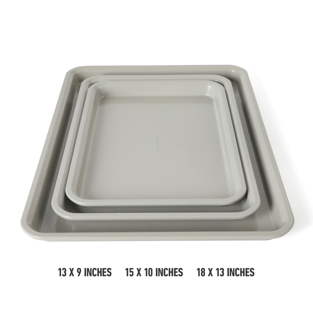 Calphalon Legacy 3 Piece 18", 15" and 13" PFA Free Nonstick Cookie Sheet Set