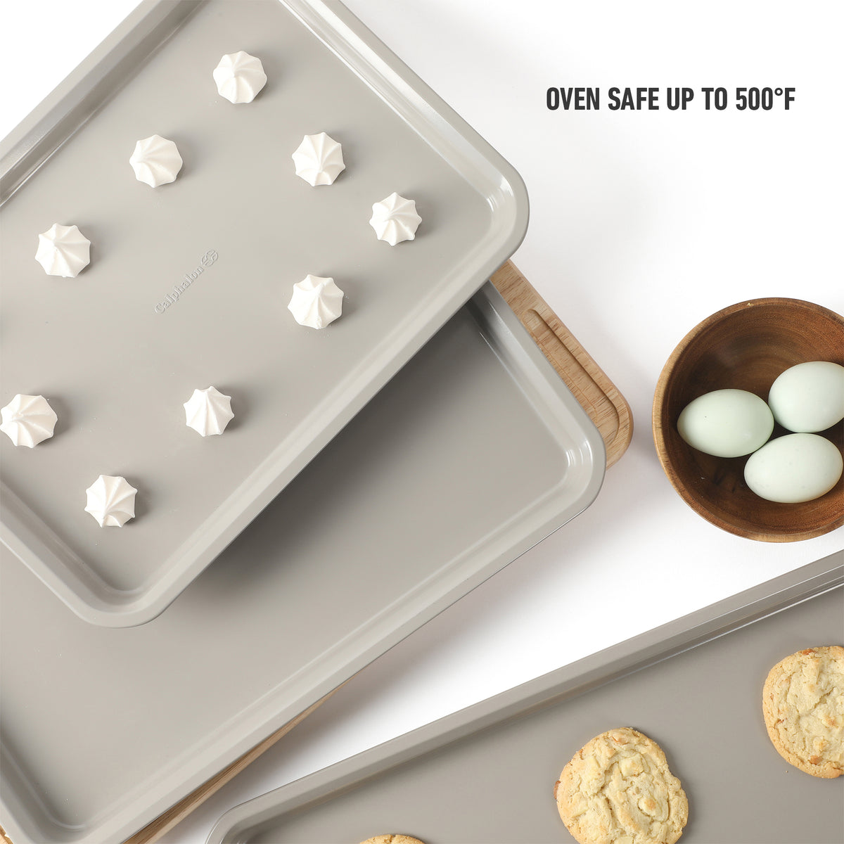 Calphalon Legacy 3 Piece 18", 15" and 13" PFA Free Nonstick Cookie Sheet Set