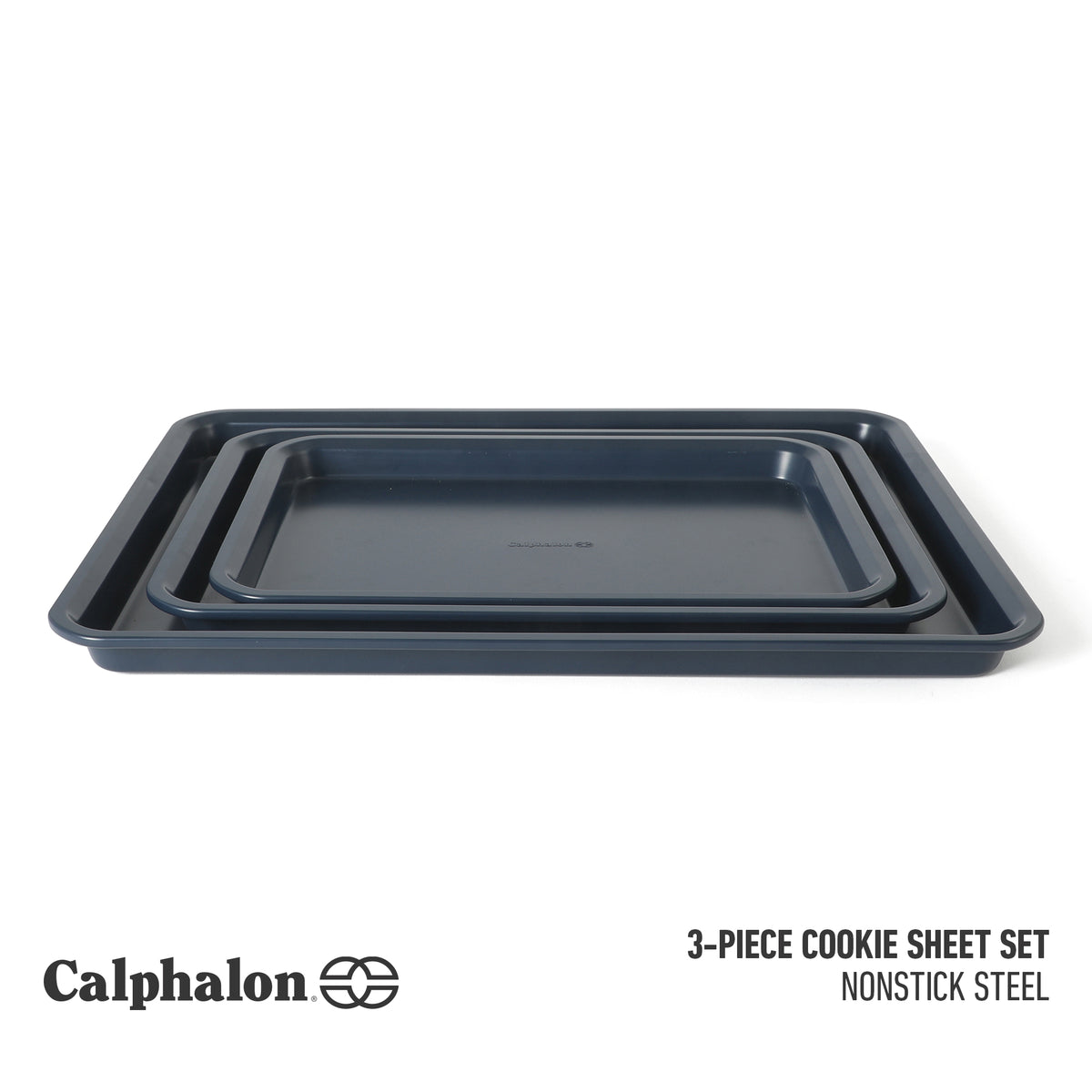 Calphalon Legacy 3 Piece 18", 15" and 13" PFA Free Nonstick Cookie Sheet Set
