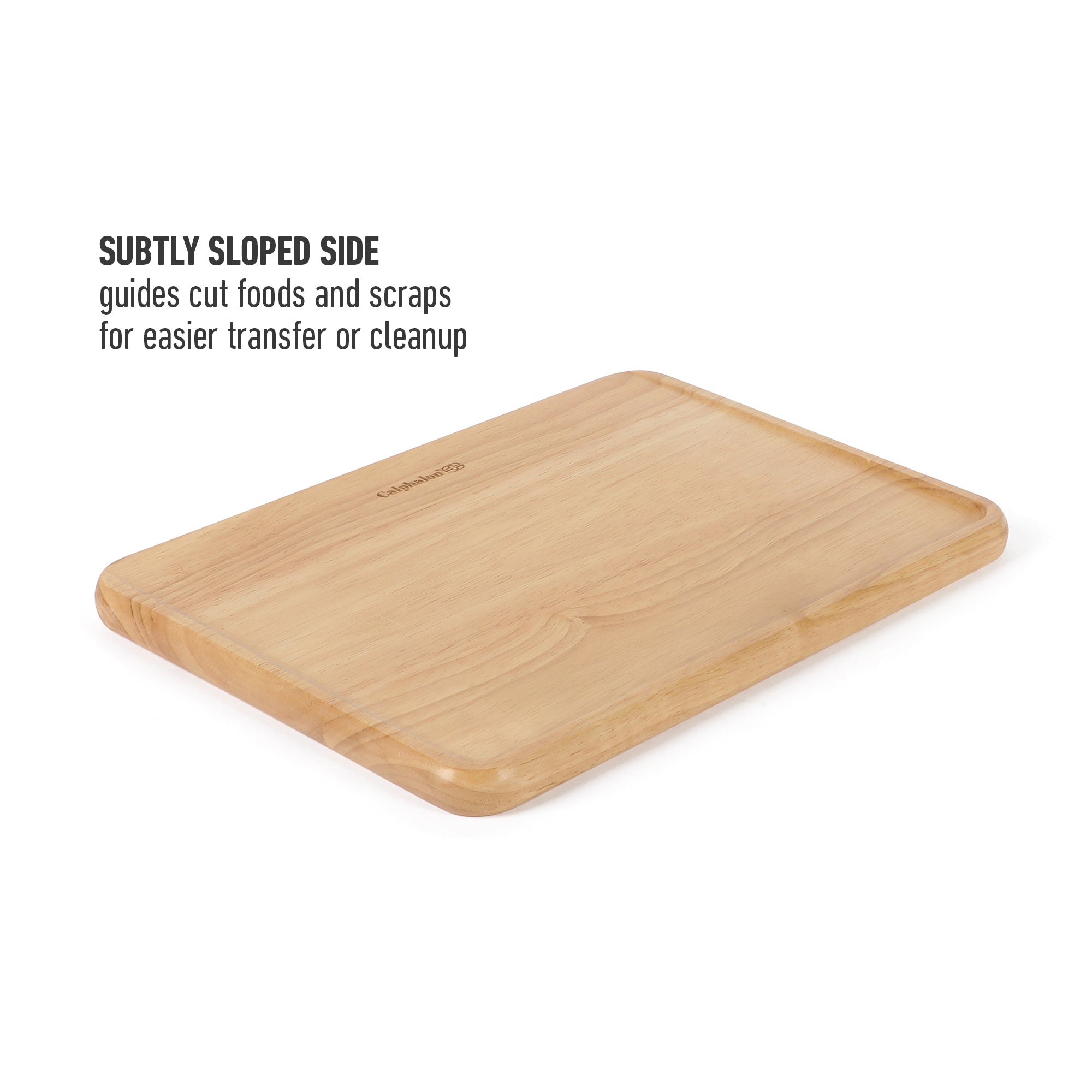 Calphalon Edge Guard Rubberwood Cutting Board