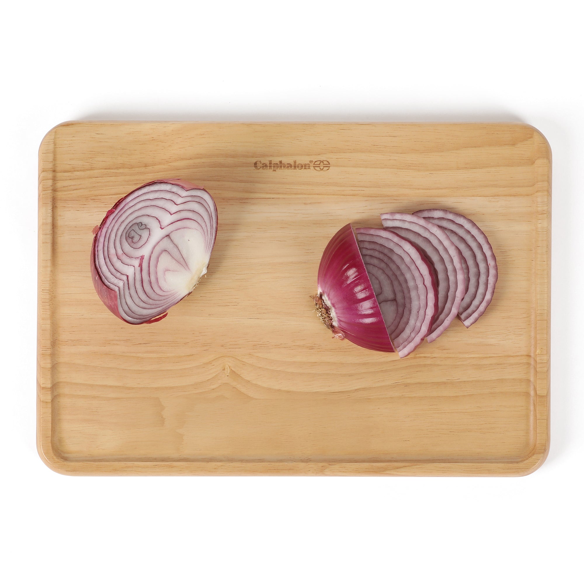 Calphalon Edge Guard Rubberwood Cutting Board
