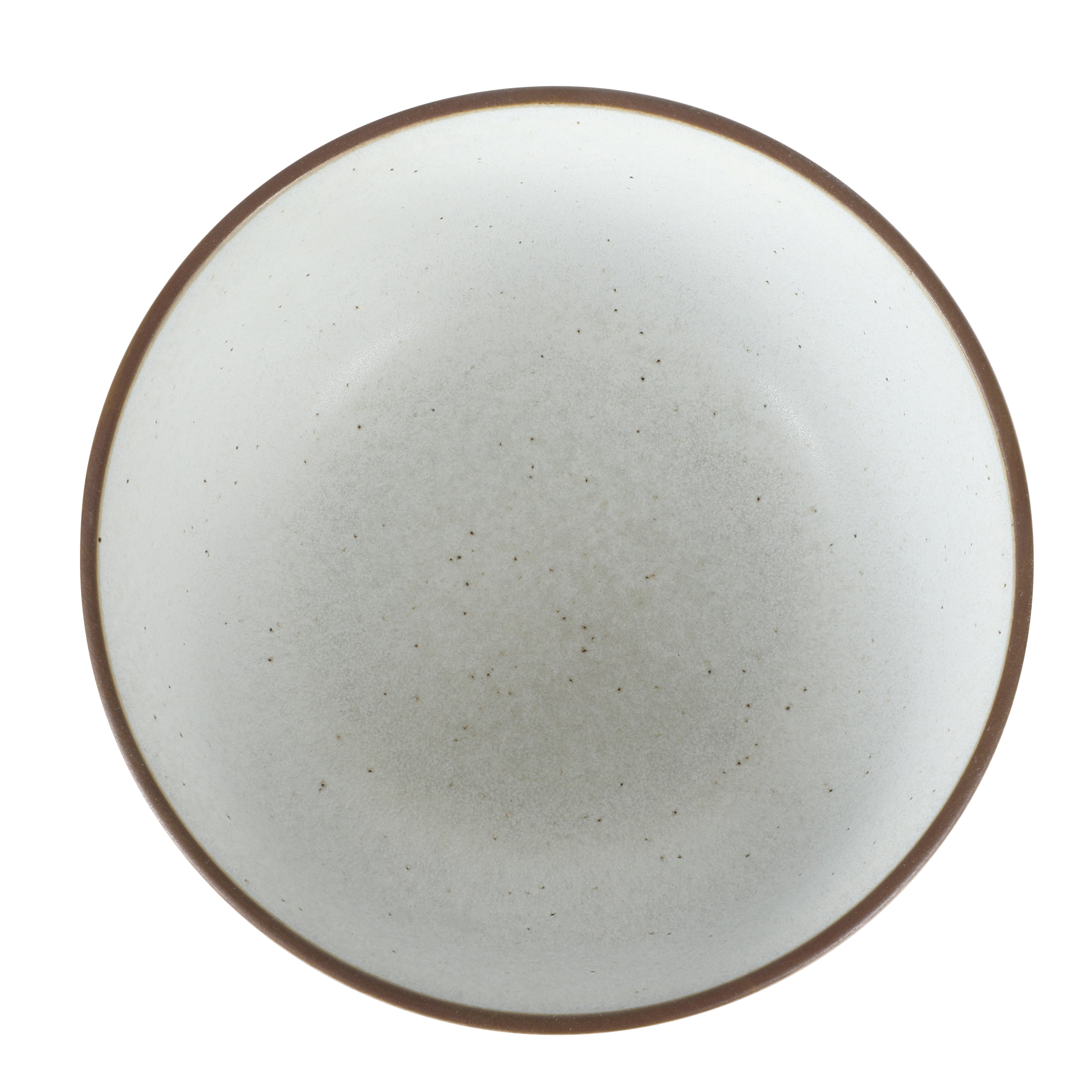 Gibson Elite William Crest 4 Piece Cereal Bowl Set, 6.25” Round Stoneware Bowls, Reactive Glaze Finish, Soup, Dessert & Snack Bowls, Microwave & Dishwasher Safe