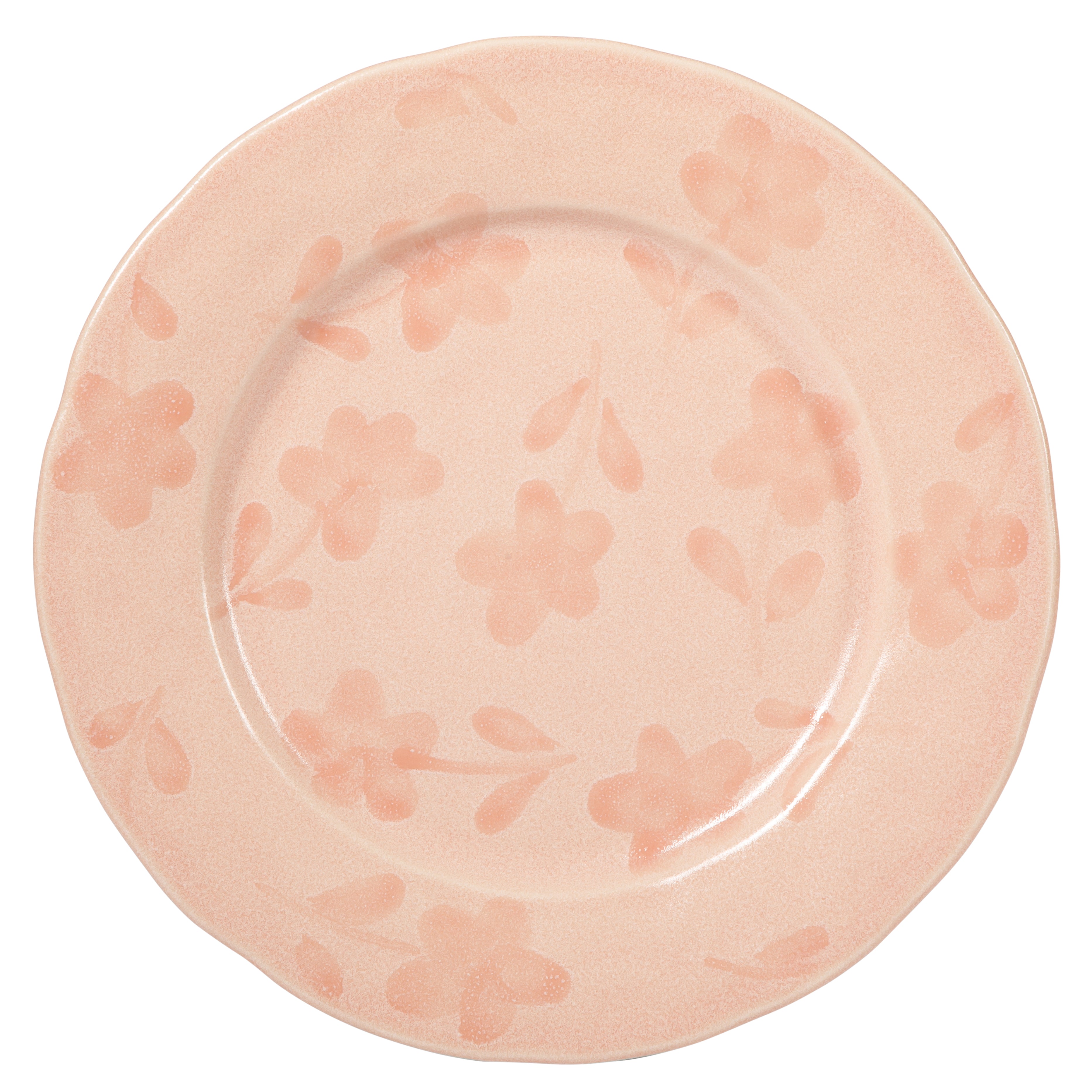 Bloomhouse - 2 Time Oprah's Favorite Things - Made in Portugal Hand Painted Dinnerware Set - Porto Petals 12 Piece (Service for 4) Floral Plates and Bowls Set