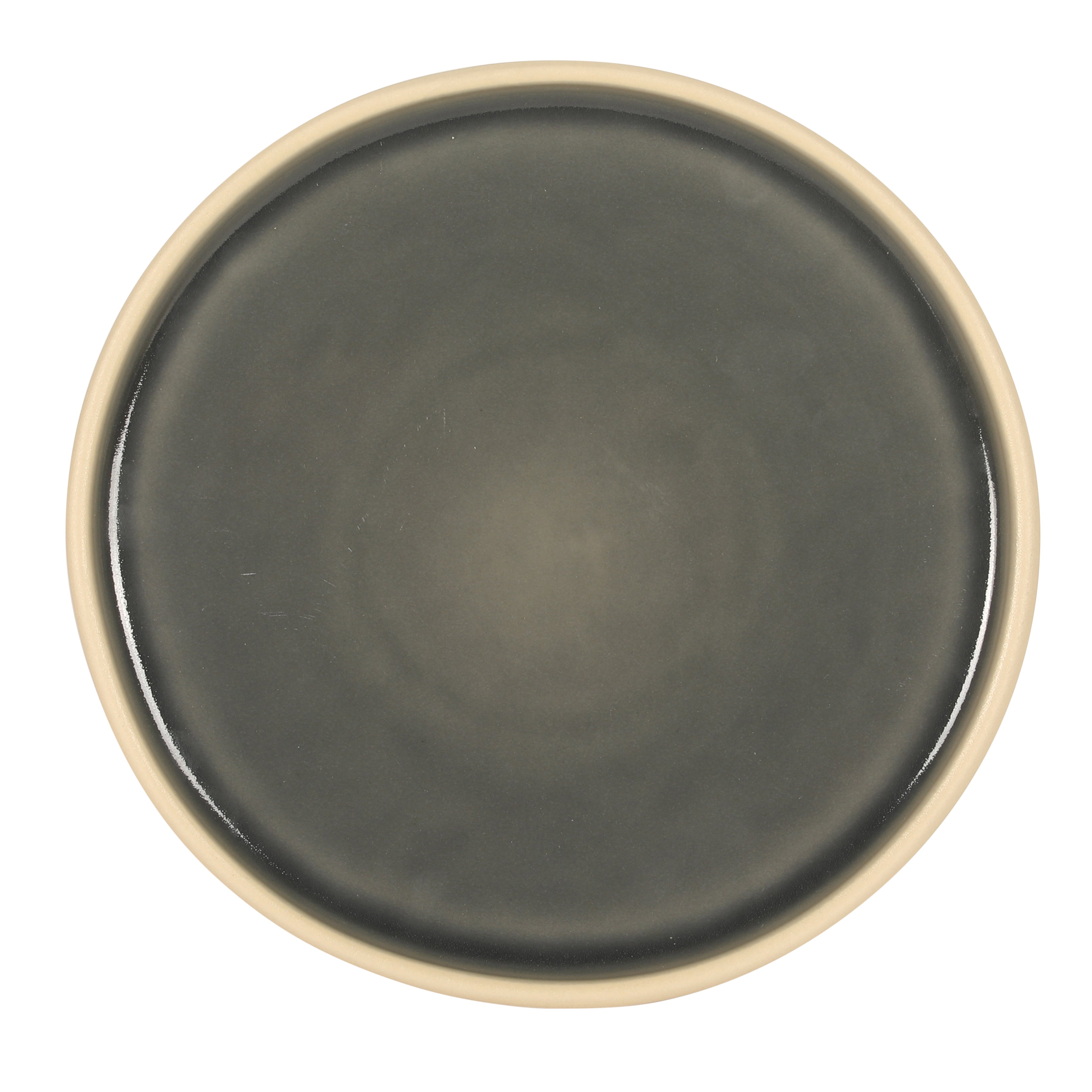 Gibson Elite - Made in Portugal - Port Gaia 12 Piece (Service for 4) Plates and Bowls Reactive Glaze Dishes Stoneware Ceramic Dinnerware Set