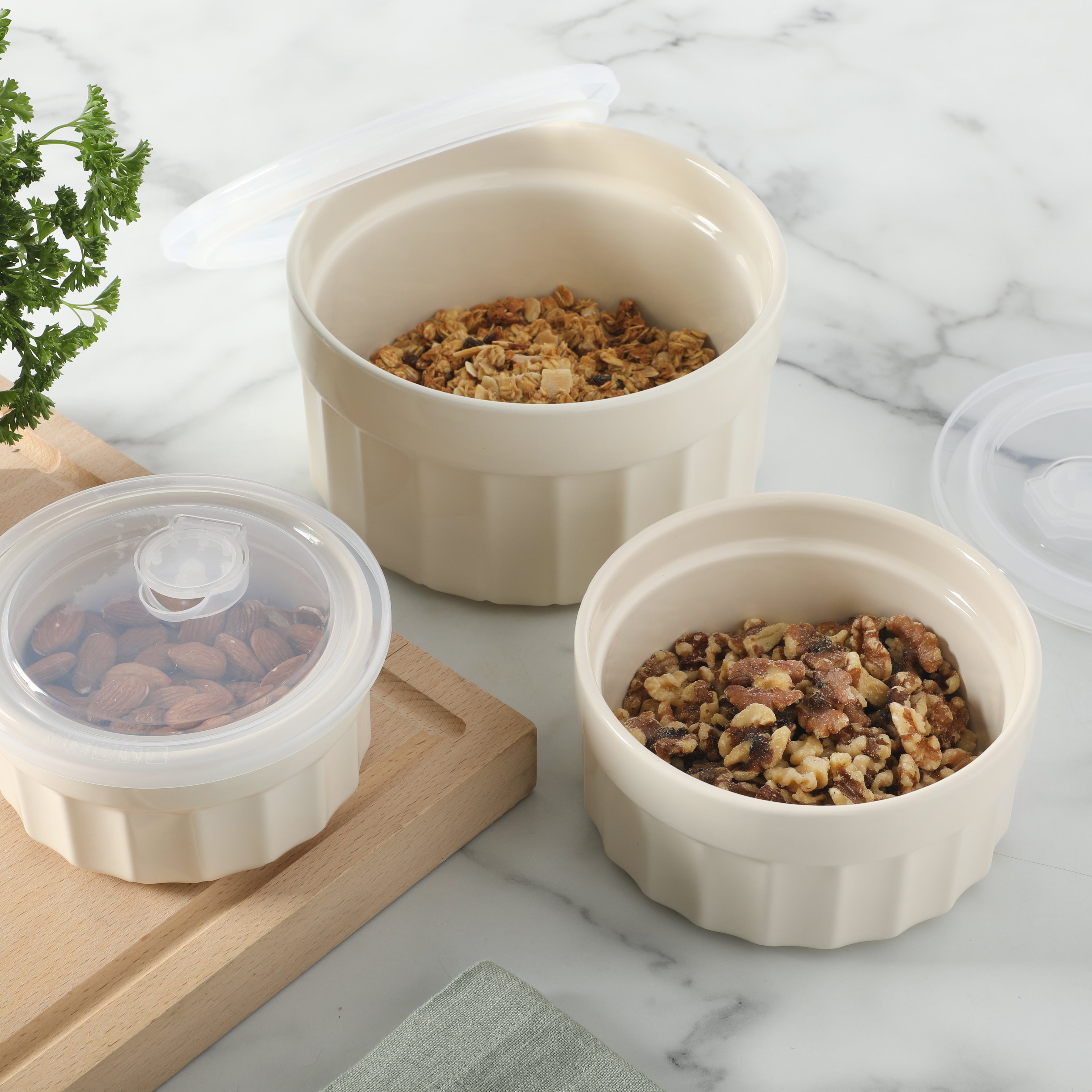 Martha Stewart Broadbrook 6-Piece Food Storage Set