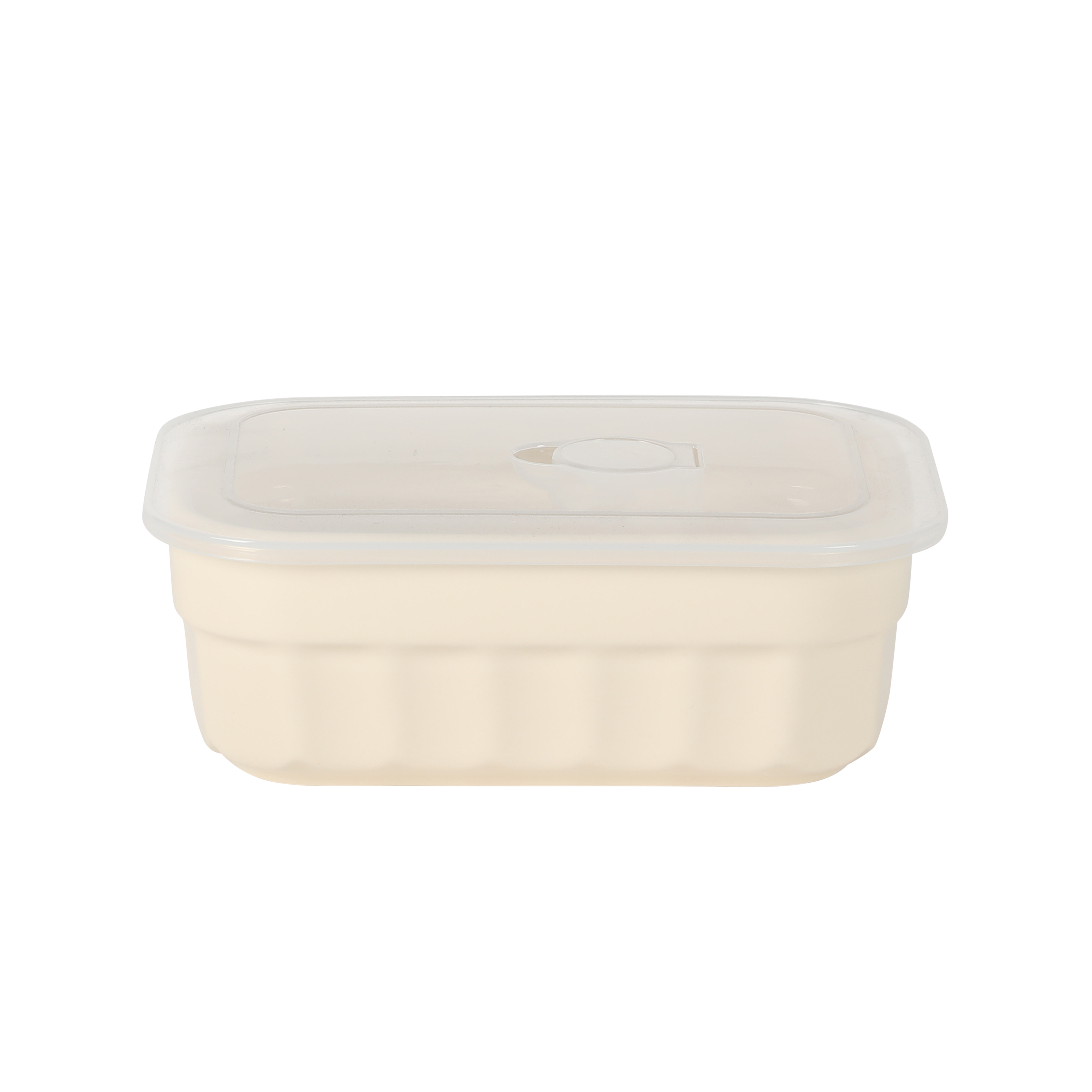 Martha Stewart Broadbrook 6 Piece Stoneware Meal Prep Container Set with Lids, Rectangular/Round Food Storage & Bakeware, Cream, Oven, Microwave & Dishwasher Safe