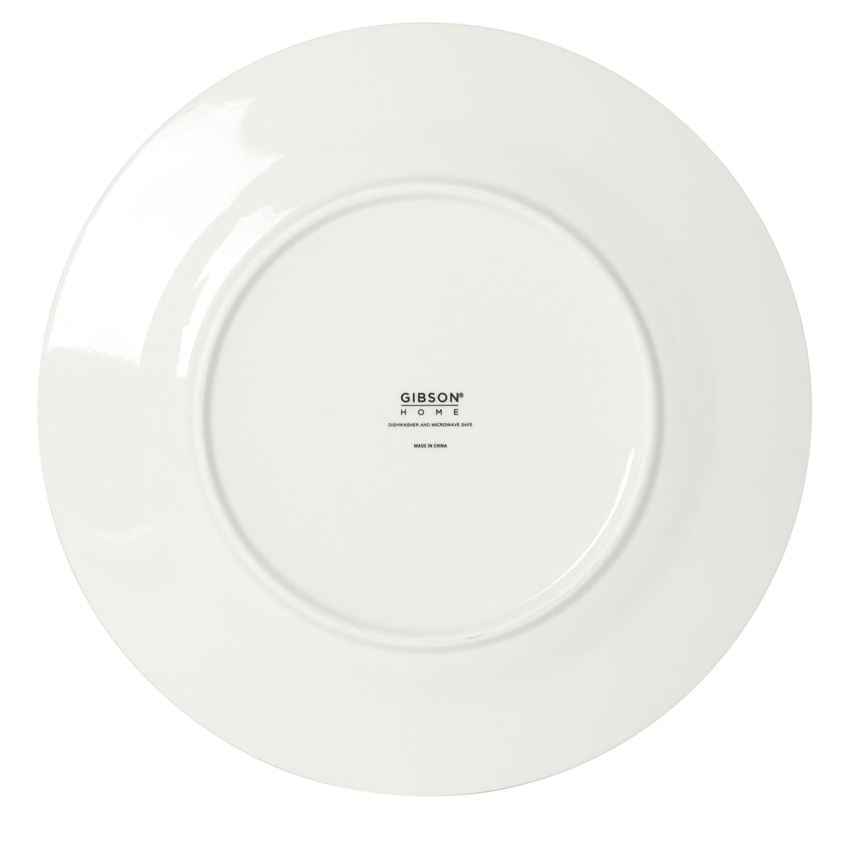 Gibson Home Caviara Plates and Bowls Set, 12-Piece Dinnerware Set, White Round Beaded Rim Porcelain Dish Set, Dinner Plates, Salad Plates & Cereal Bowls