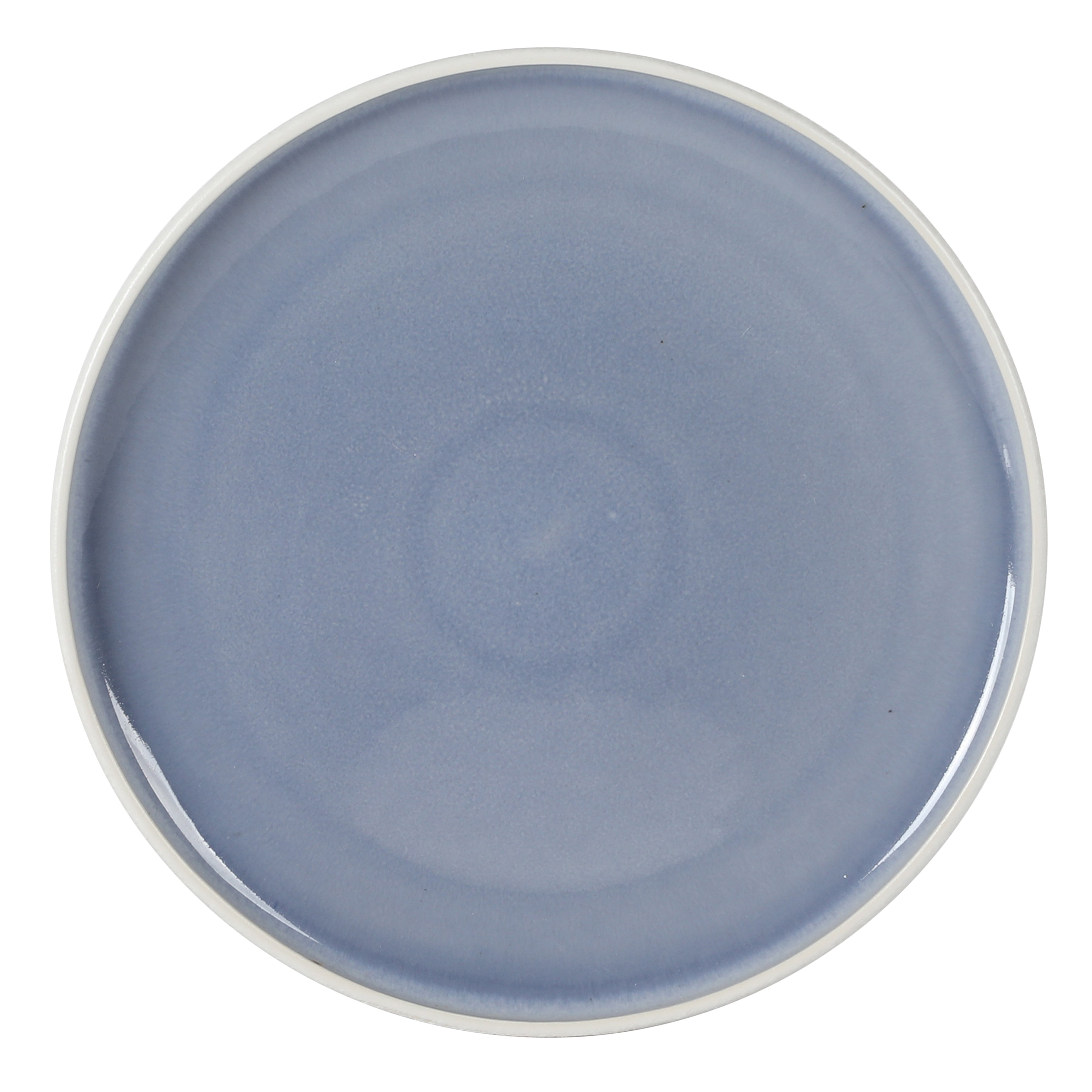 Gibson Elite Pacifco Beach Plates and Bowls Sets, 12-Piece Stoneware Dinnerware Sets, Reactive Glaze Dish Set