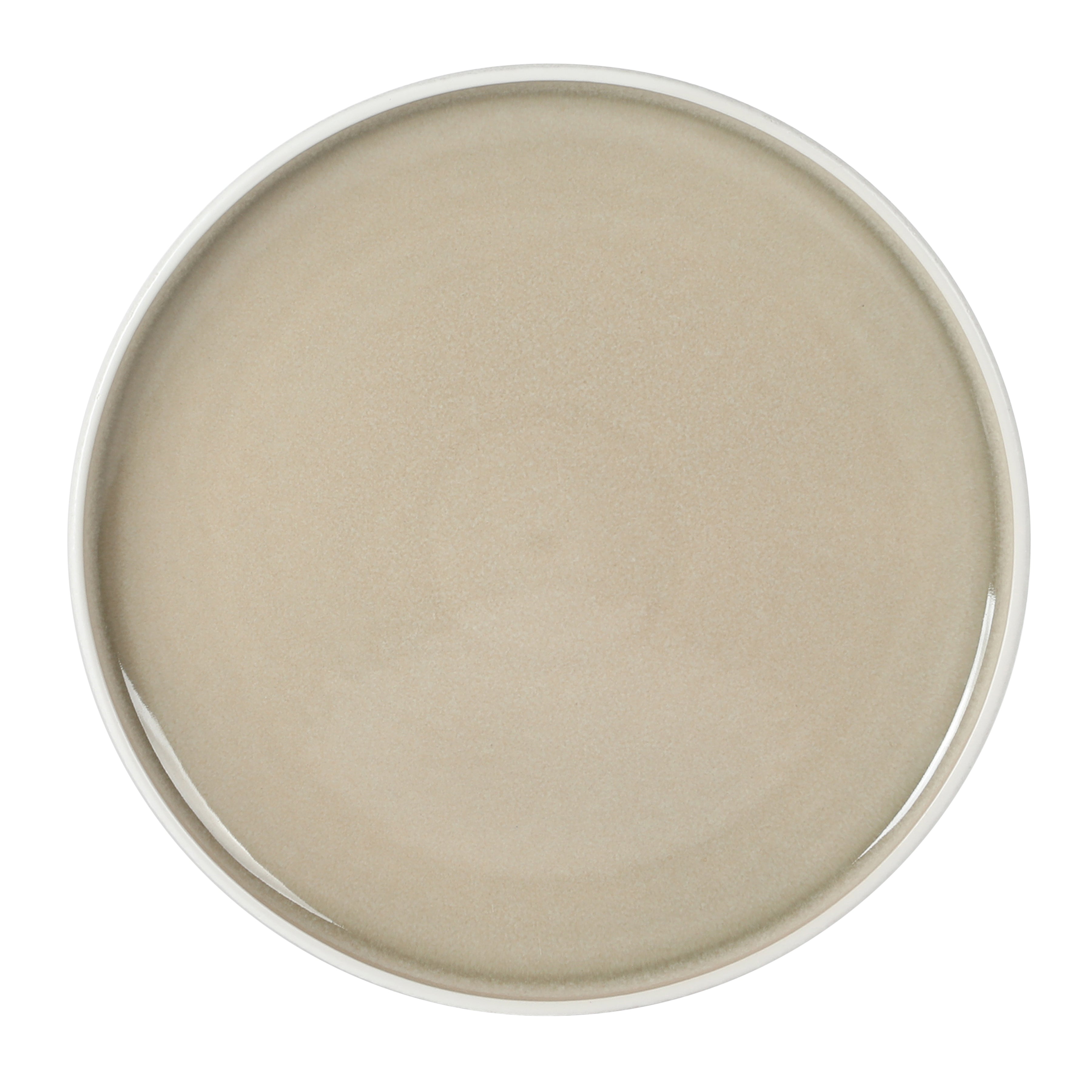 Gibson Elite White Sands Plates and Bowls Sets, 12-Piece Stoneware Dinnerware Sets, Reactive Glaze Dish Set, Service for 4