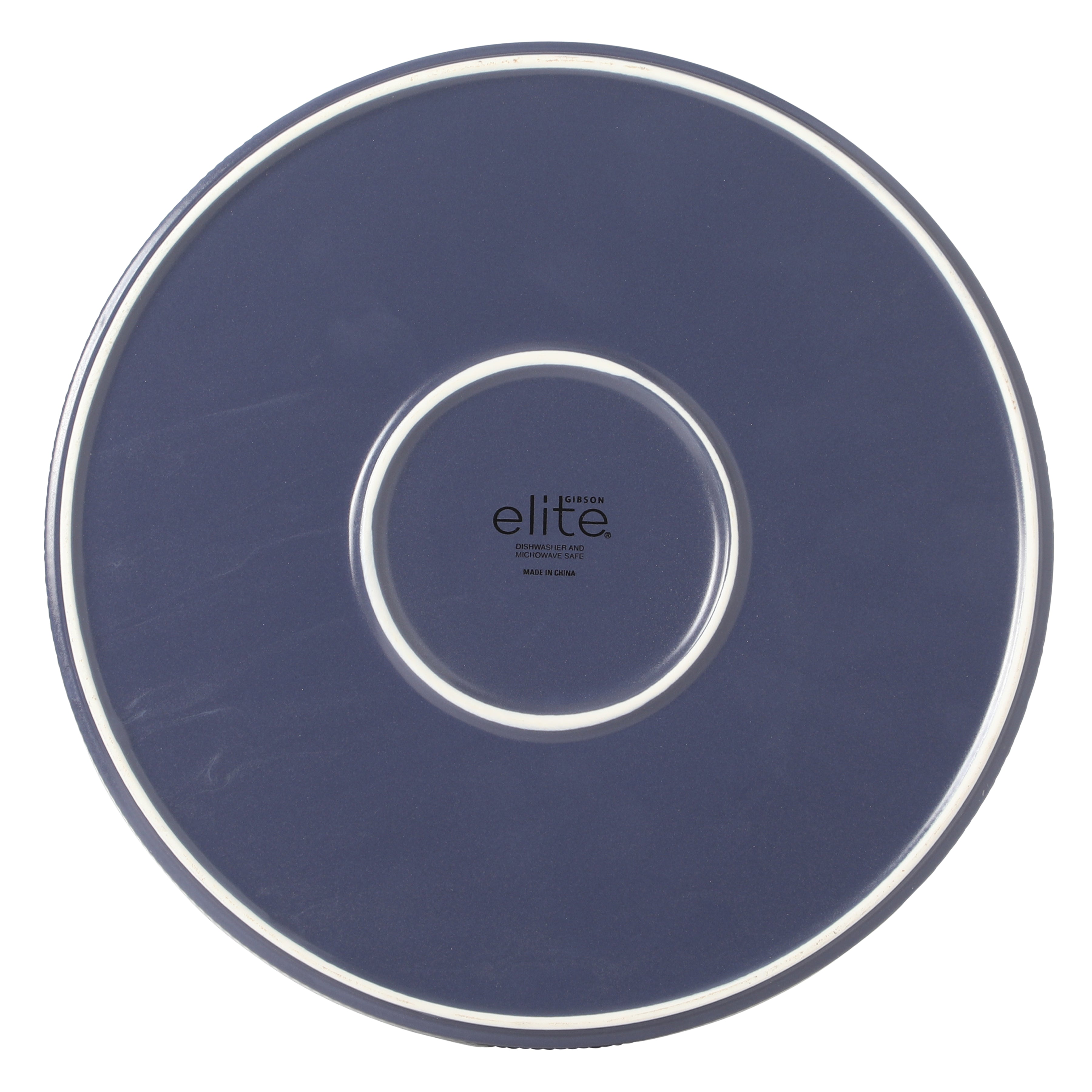 Gibson Elite Redrock Canyon 12-Piece New Bone China Dinnerware Set Service for 4, Reactive Glaze Plates and Bowls, Dishwasher Safe