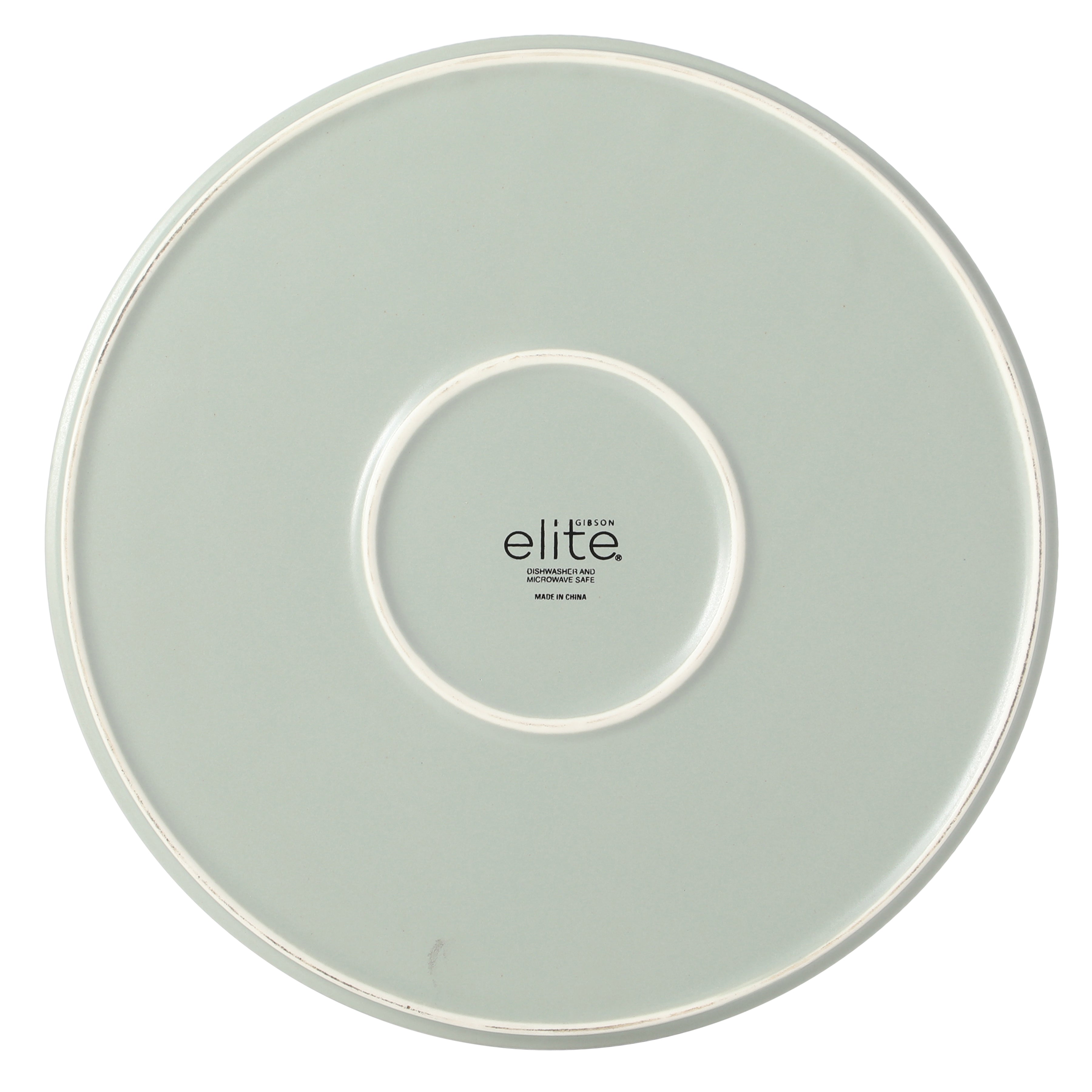 Gibson Elite Redrock Canyon 12-Piece New Bone China Dinnerware Set Service for 4, Reactive Glaze Plates and Bowls, Dishwasher Safe