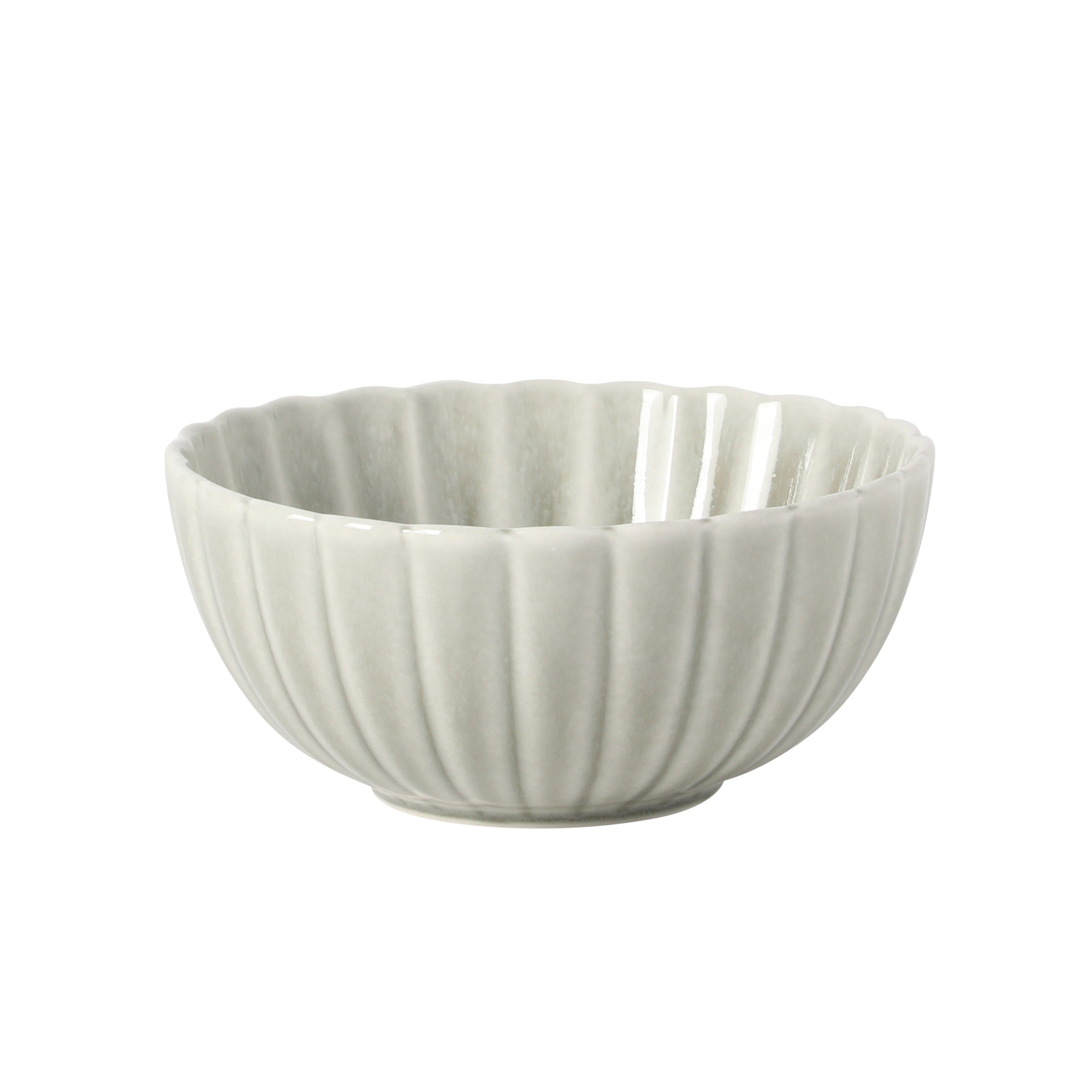 Gibson Elite Peach Orchard 12-Piece New Bone China Dinnerware Set Service for 4, Embossed Fluted Plates and Bowls, Dishwasher Safe