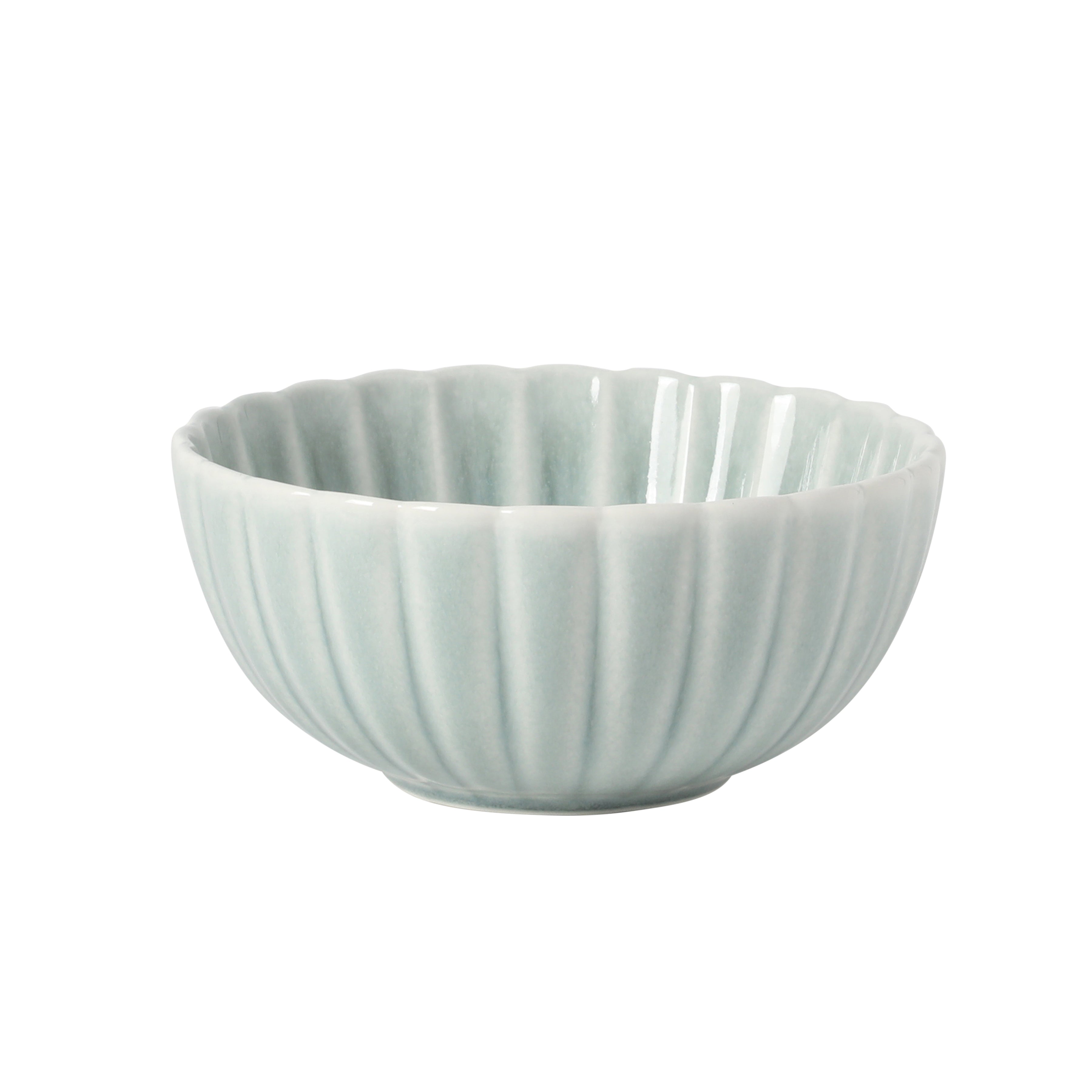 Gibson Elite Peach Orchard 12-Piece New Bone China Dinnerware Set Service for 4, Embossed Fluted Plates and Bowls, Dishwasher Safe